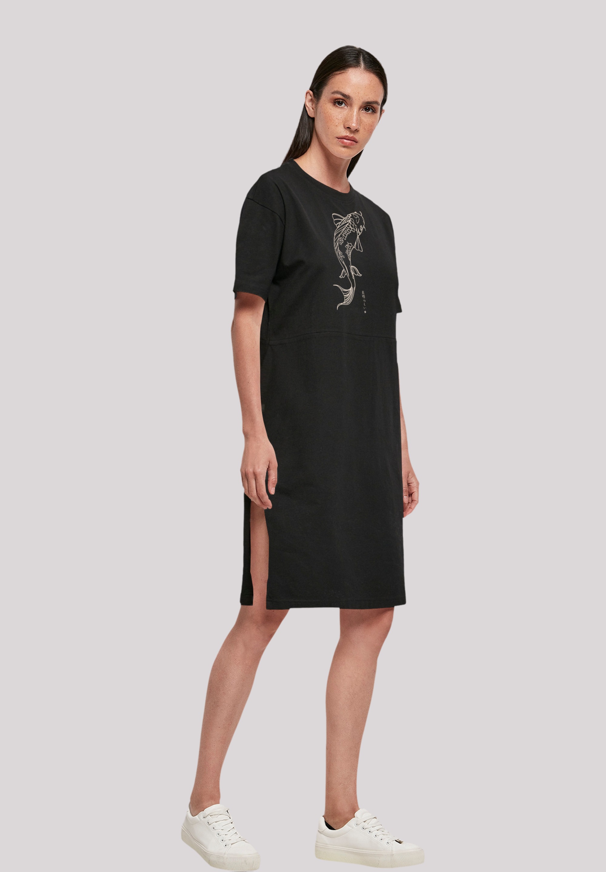 F4NT4STIC Shirtkleid »Koi Karpfen Asia«, Print