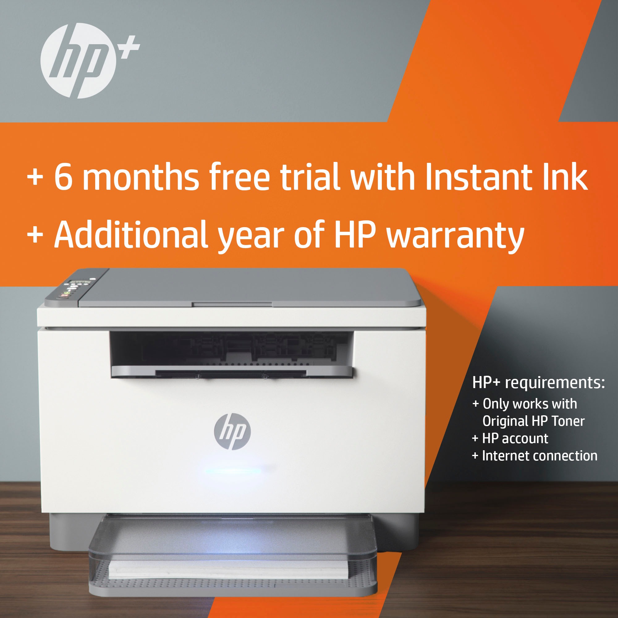 HP Laserdrucker »LaserJet Ink HP+ Instant BAUR s/w AiO«, Multifunktionsdrucker, kompatibel | MFP M234dwe
