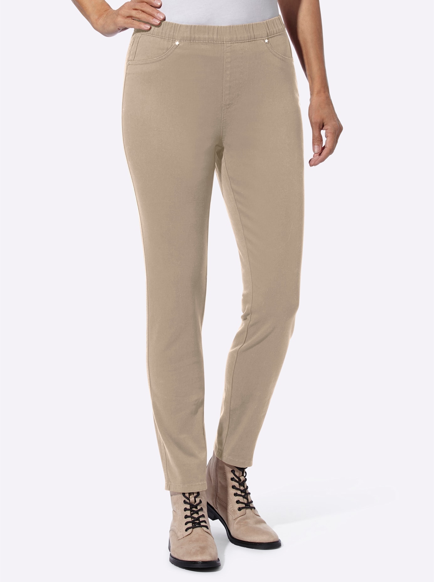 Inspirationen Schlupfjeans, (1 tlg.)