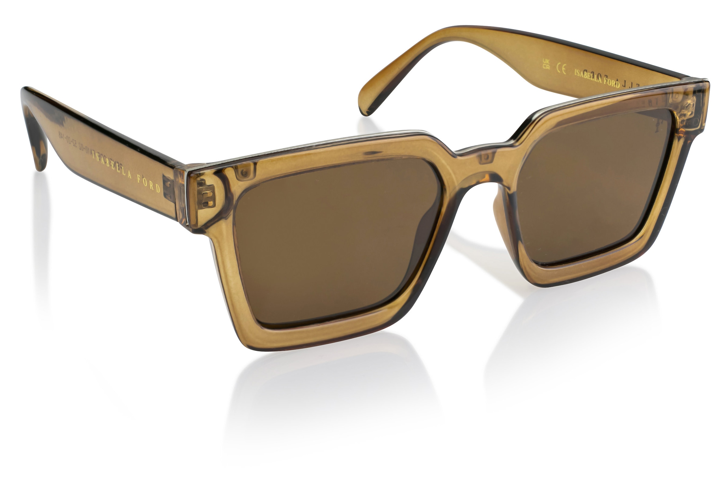 ISABELLA FORD Sonnenbrille »FA10-02« Glas 0,74 mm, polarisierte Gläser, UV400, CAT3.0