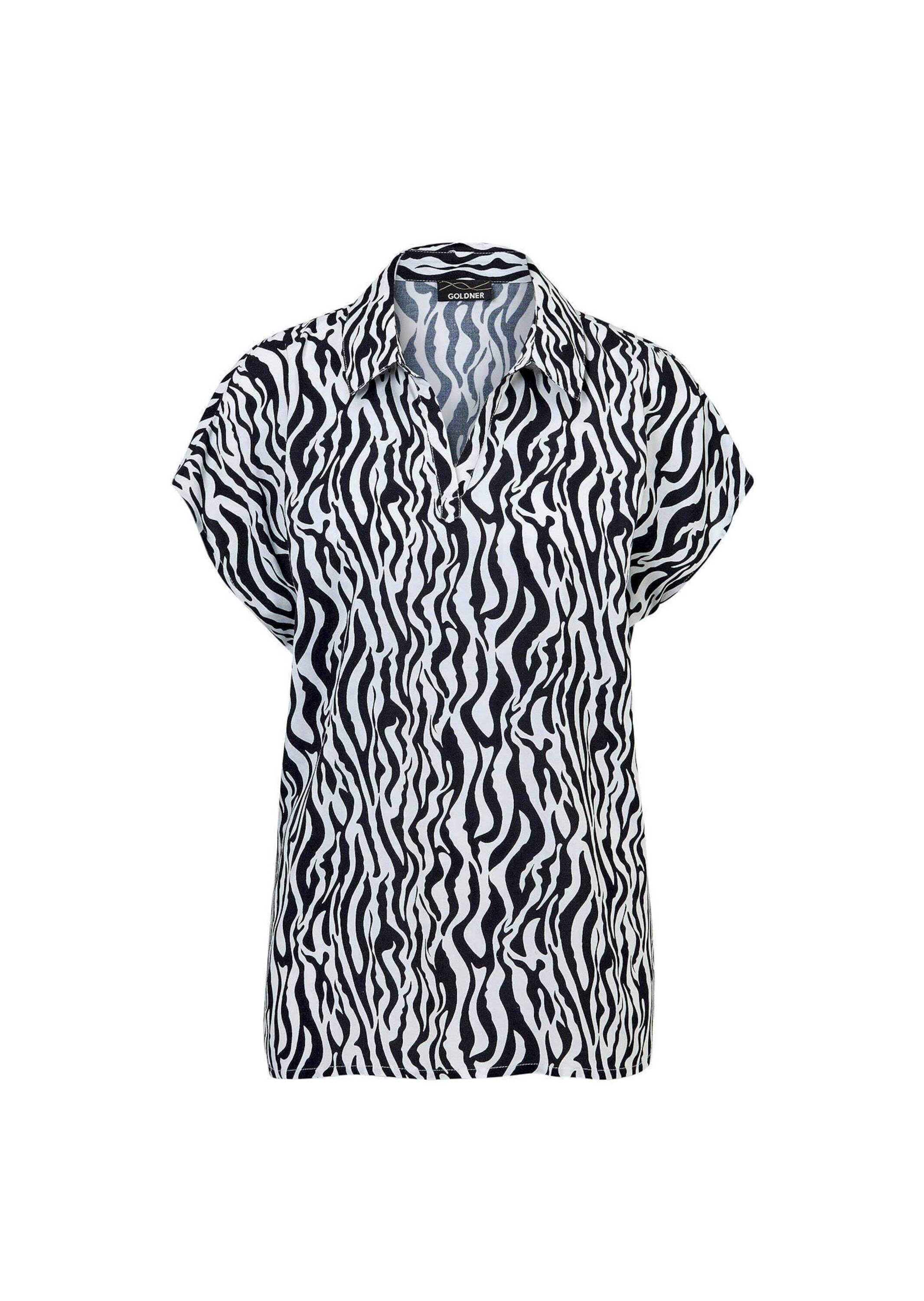 GOLDNER Schlupfbluse "Kurzgröße Druckbluse" günstig online kaufen