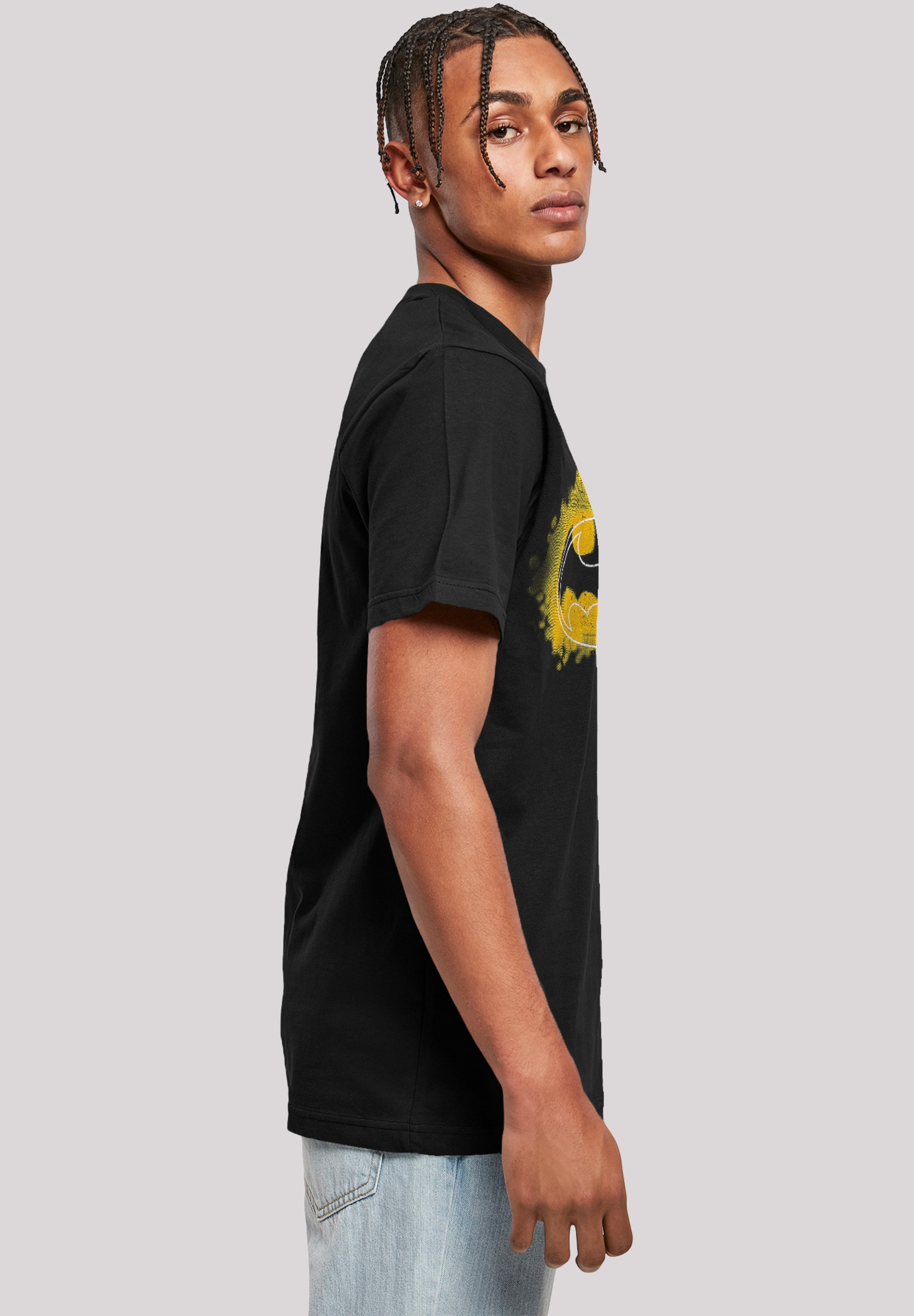 F4NT4STIC T-Shirt »DC Comics Batman Spray Logo«, Herren,Premium Merch,Regular-Fit,Basic,Bedruckt