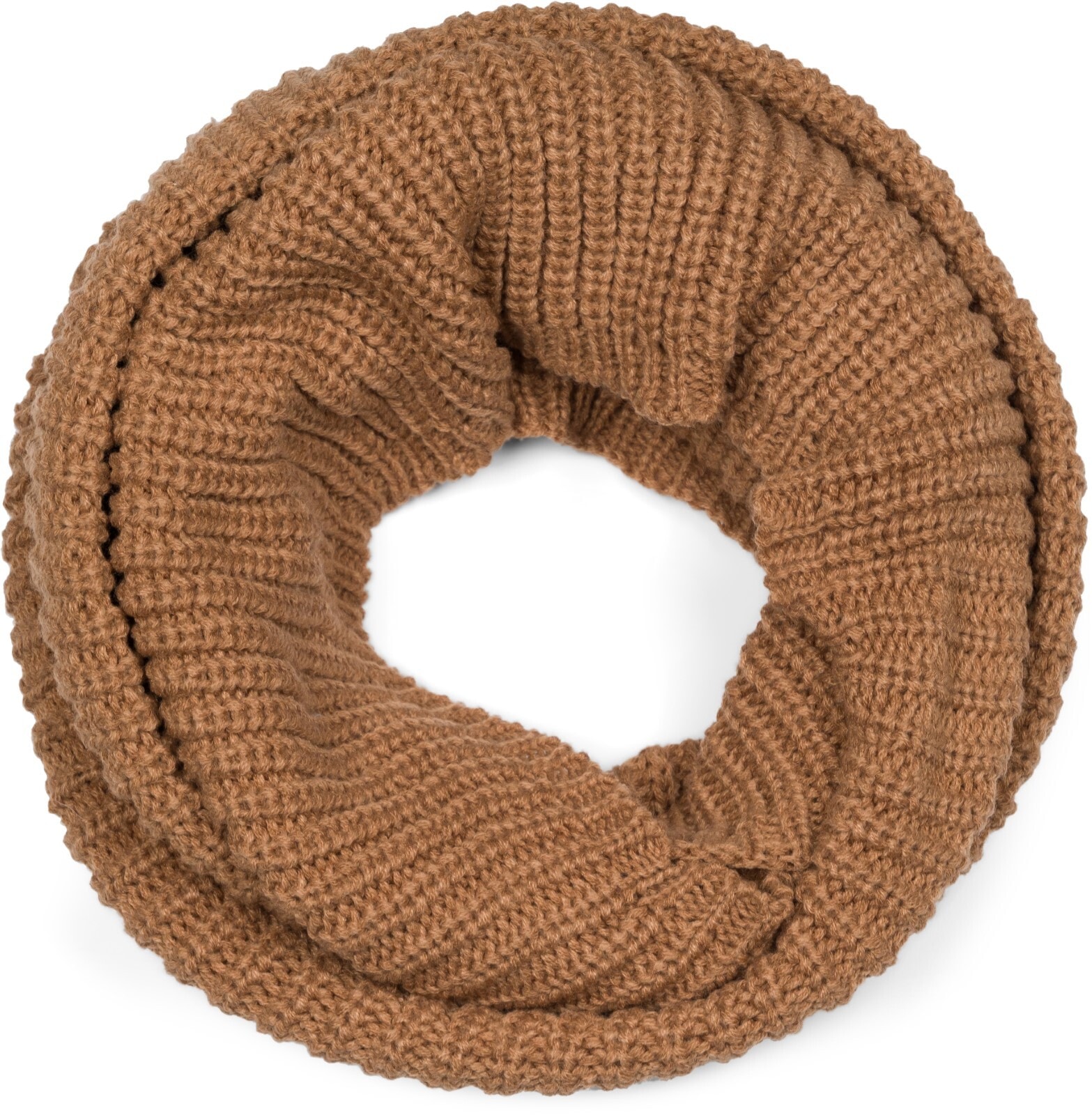 styleBREAKER Strickschal "Unifarbener Feinstrick Loop" 1 Stk.