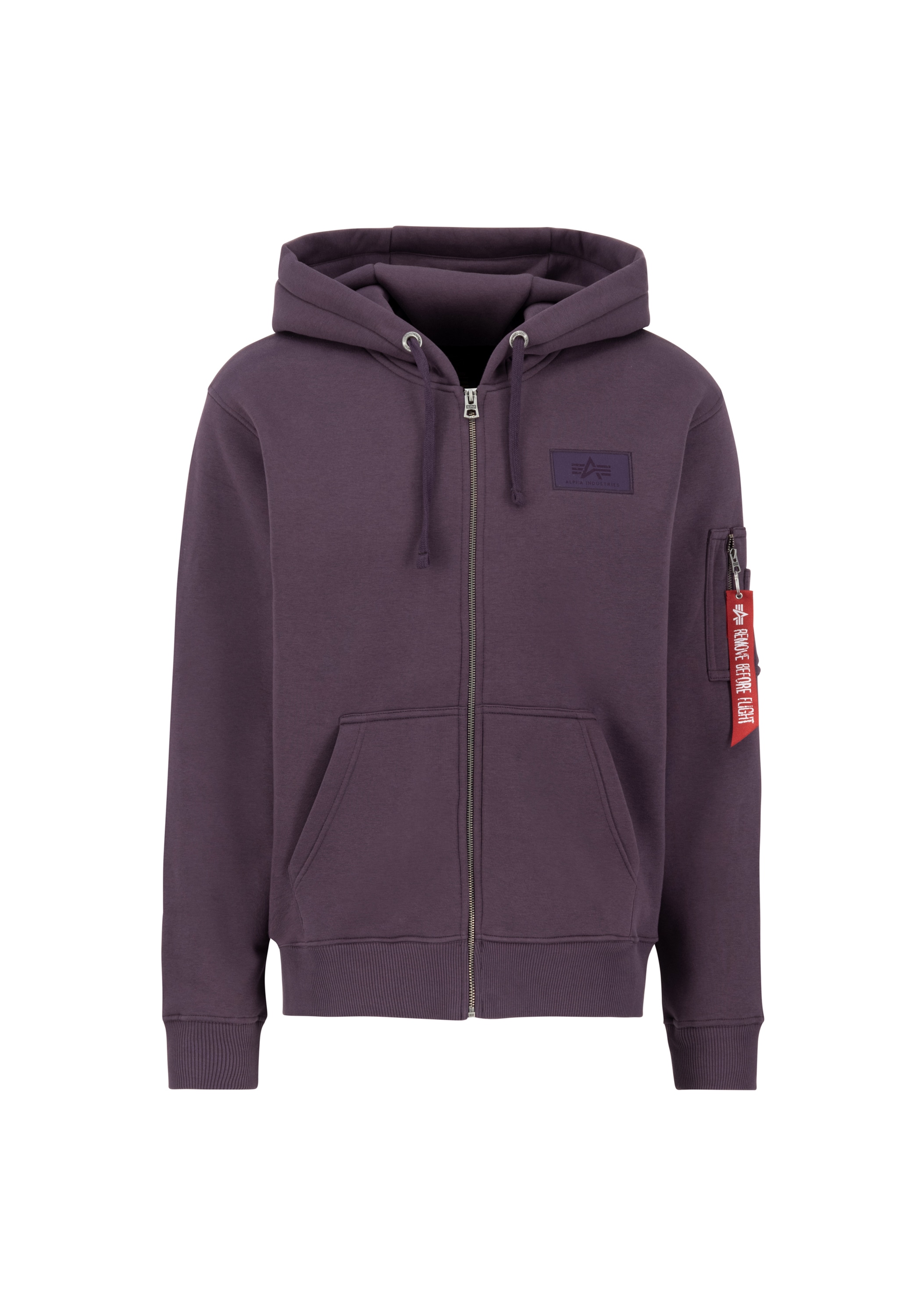 Alpha Industries Hoodie "Alpha Industries Men - Hoodies Back Print Zip Hoodie"