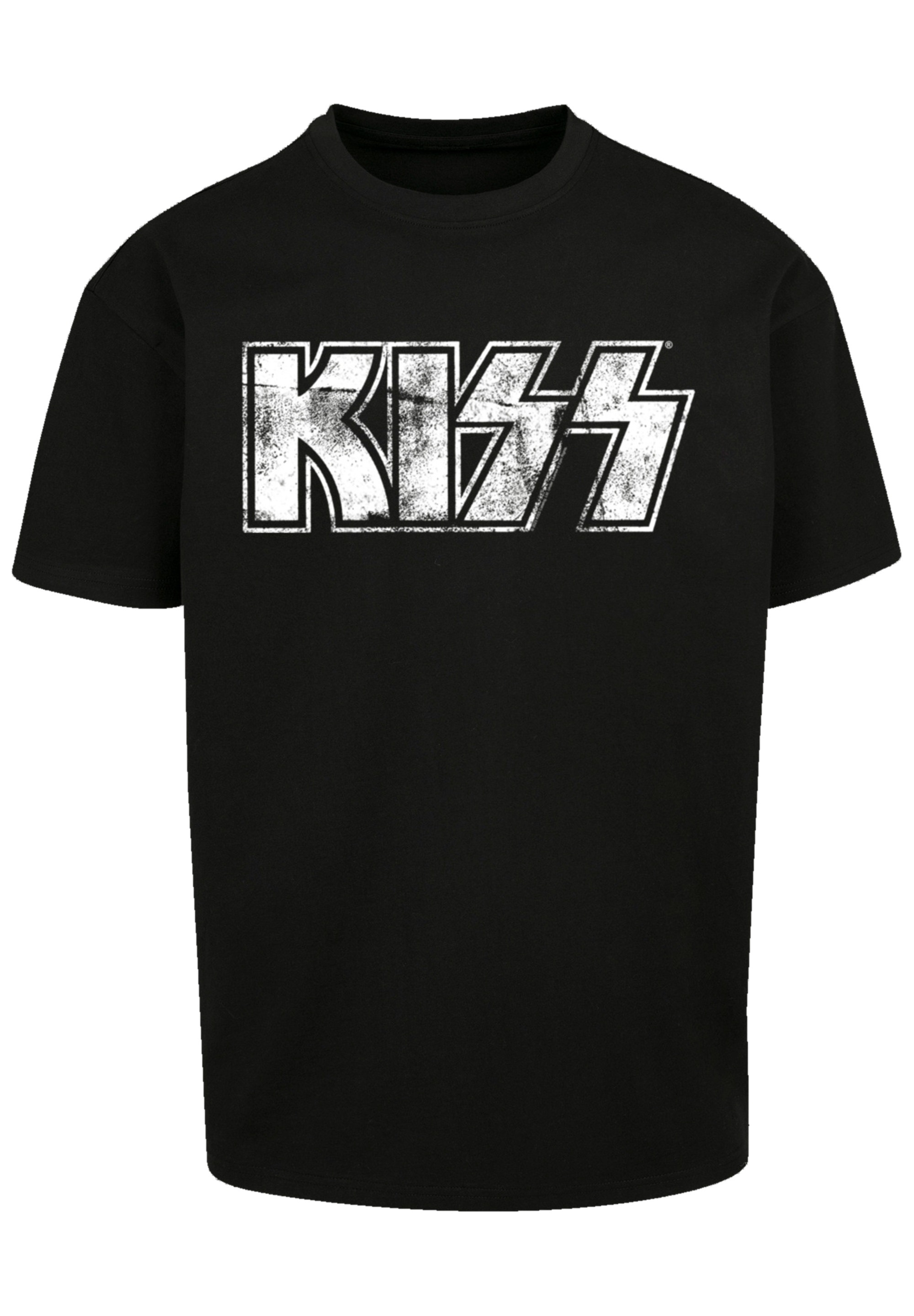 F4NT4STIC T-Shirt »Kiss Rock Band Vintage Logo«, Premium Qualität, Musik, By Rock Off