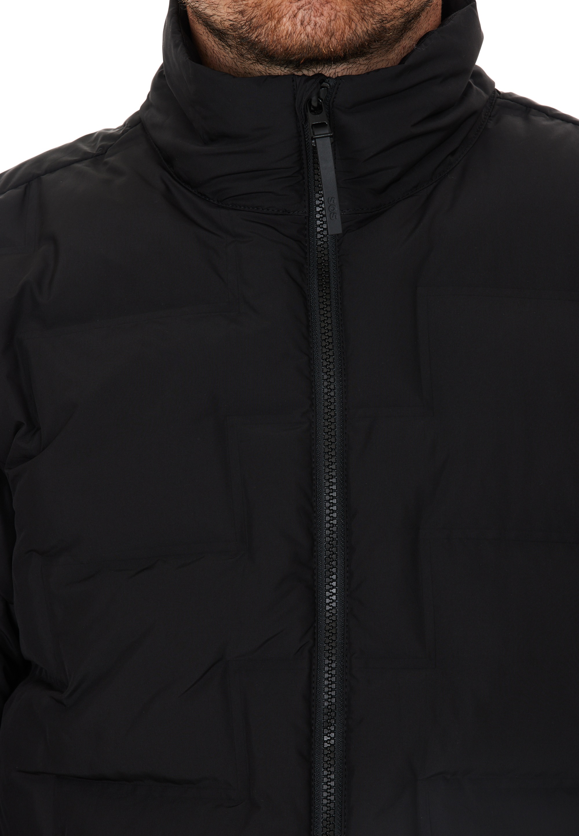 SOS Steppjacke »Alagna«, mit praktischem Kinnschutz
