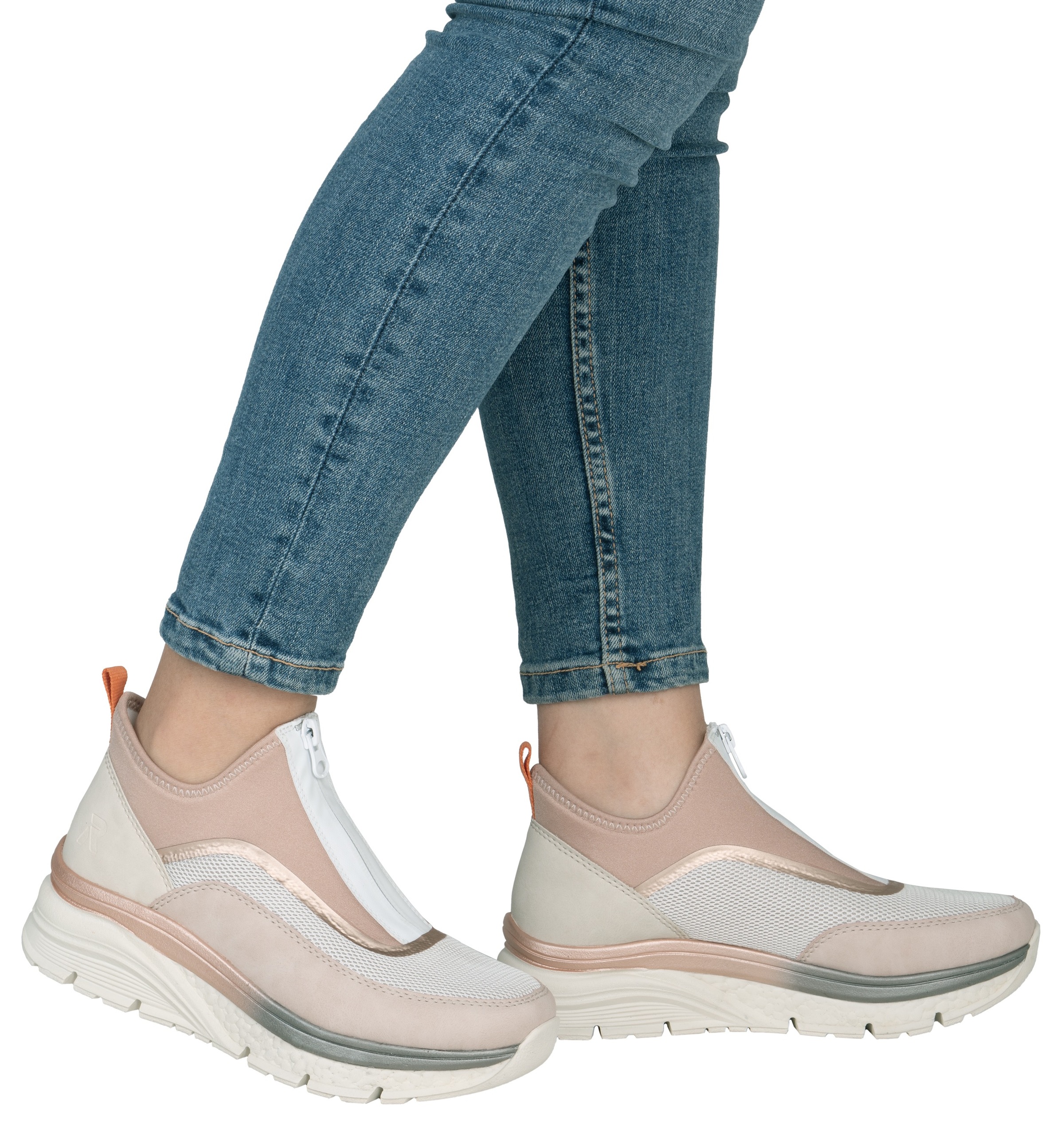 Rieker, Keilabsatz, Freizeitschuh, High Top-Sneaker, Reißverschluss günstig online kaufen