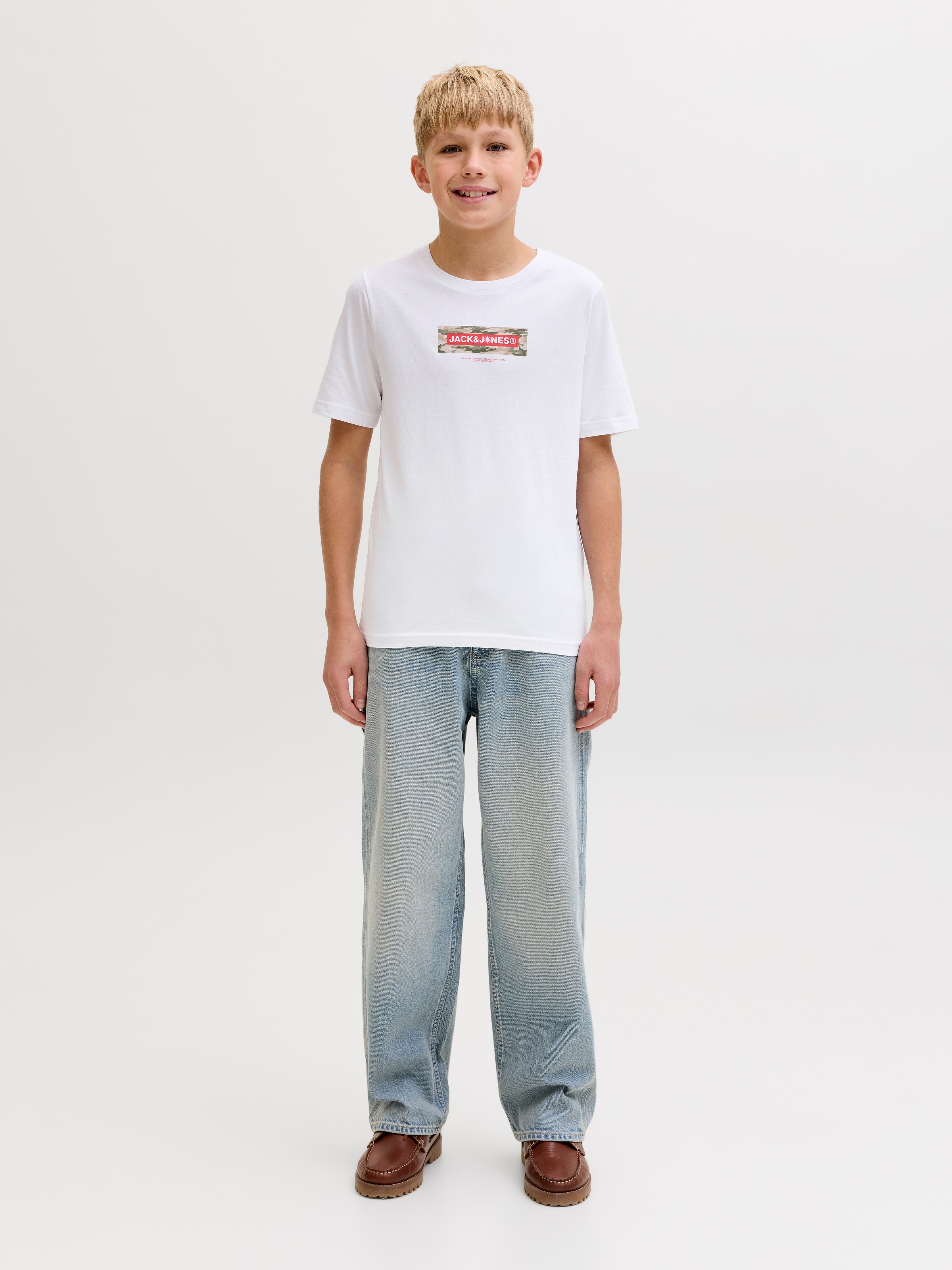 Jack & Jones Junior T-Shirt »JCOBREEZE BRANDED TEE SS CN FST JNR«