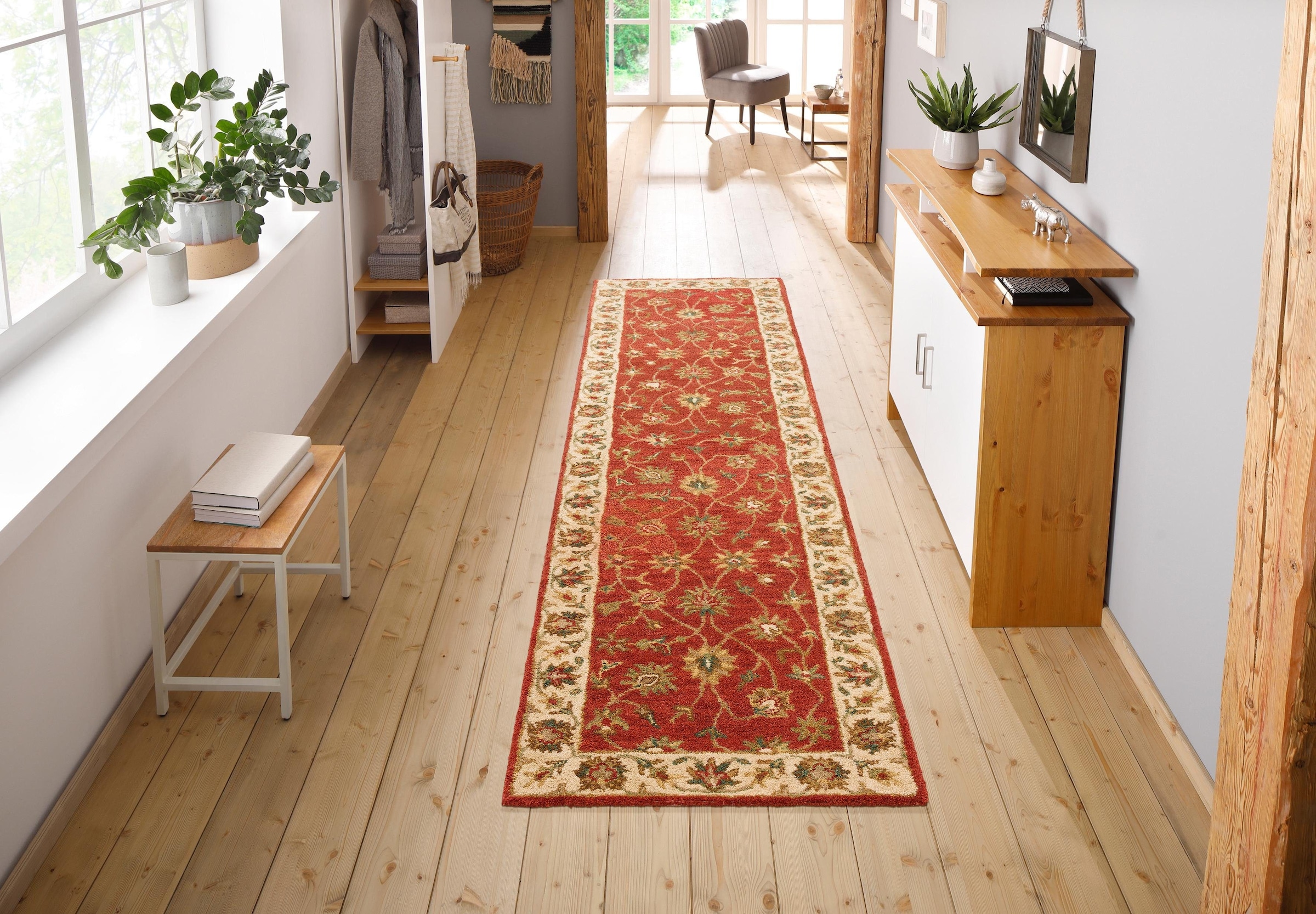 OTTO home Wollteppich "Sahil" rechteckig 14 mm Höhe reine Wolle, Orient-Opt günstig online kaufen