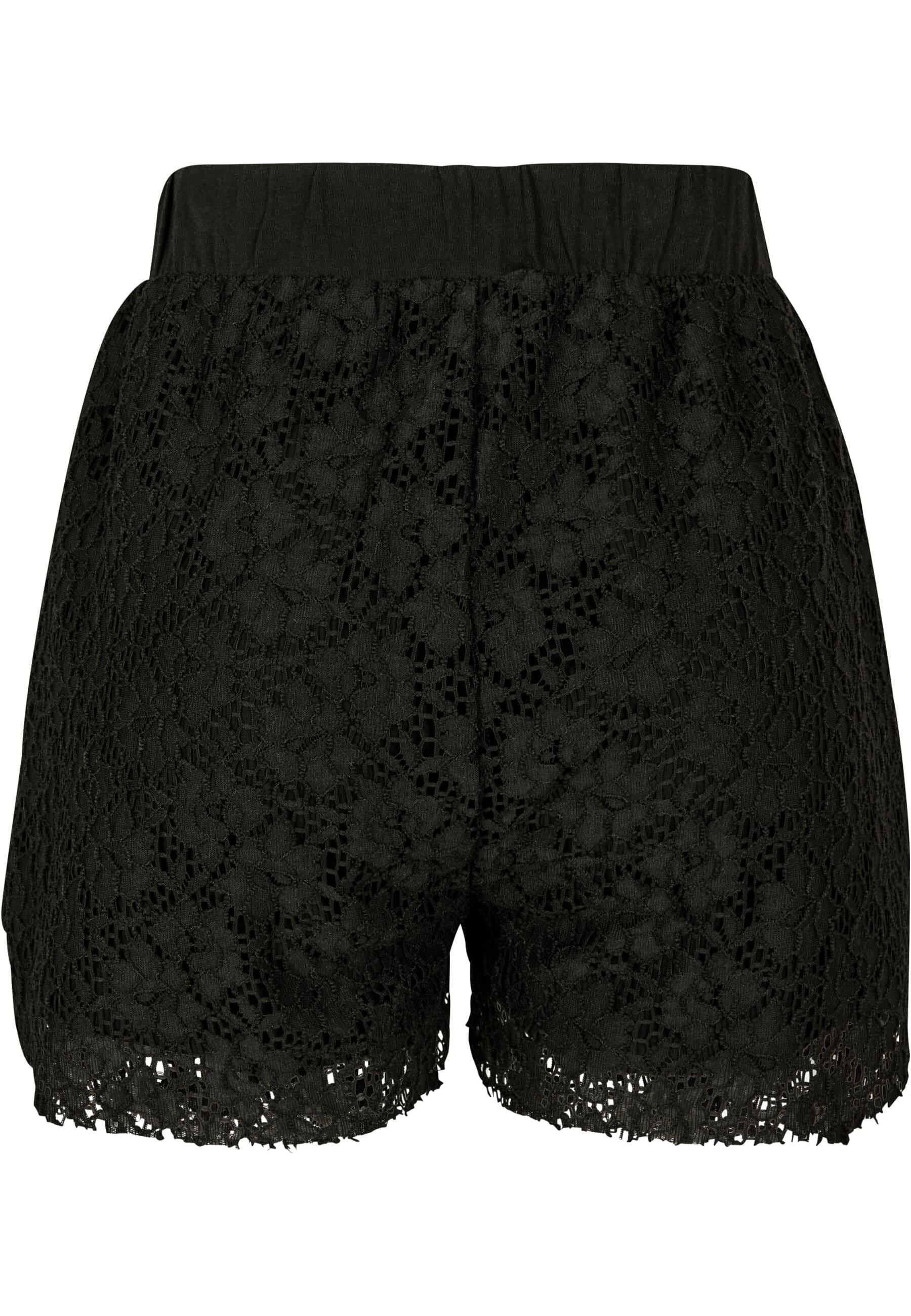 URBAN CLASSICS Stoffhose "Urban Classics Damen Ladies Laces Shorts", (1 tlg günstig online kaufen