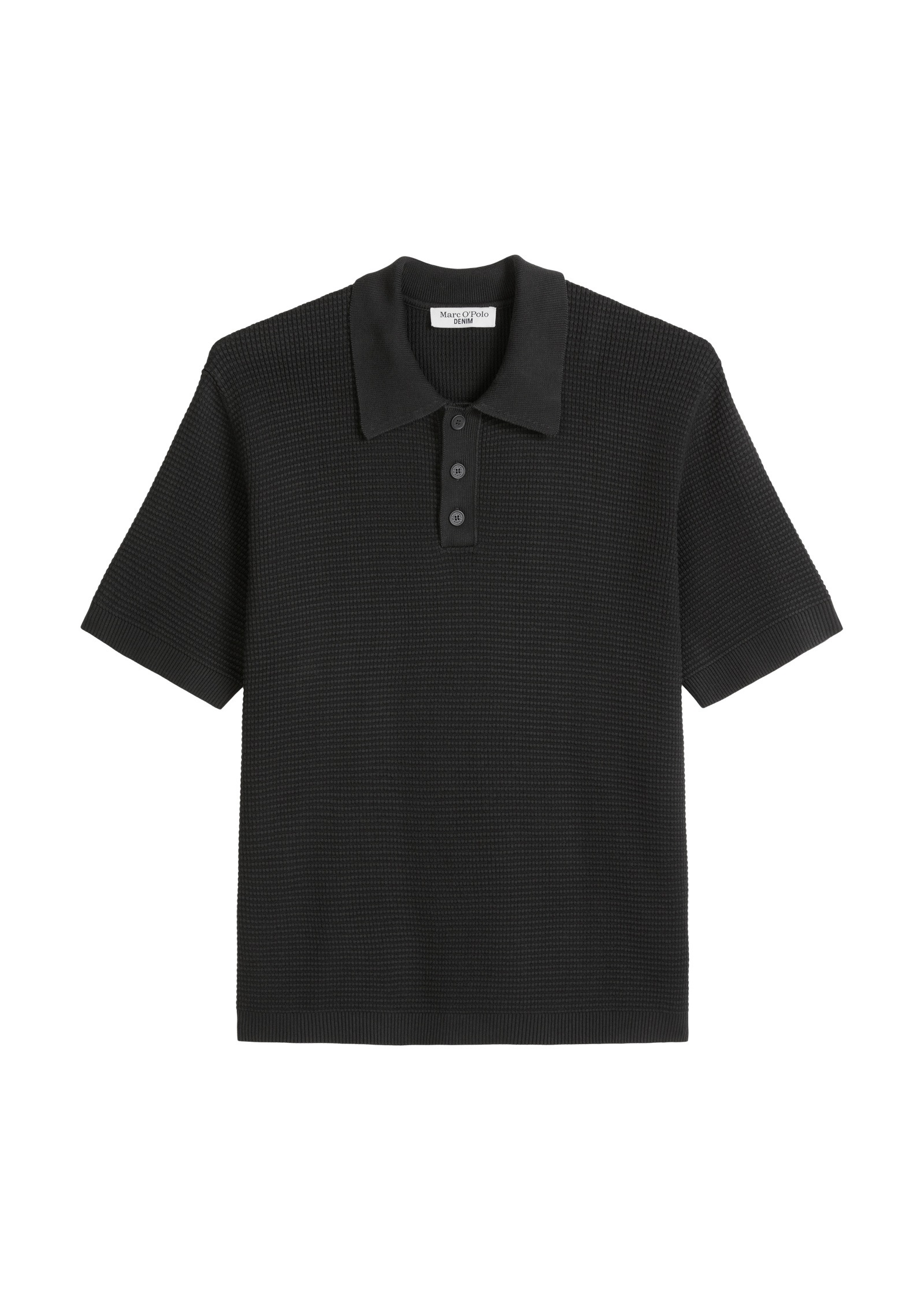 Marc O'Polo DENIM Poloshirt »mit Waffelstruktur«
