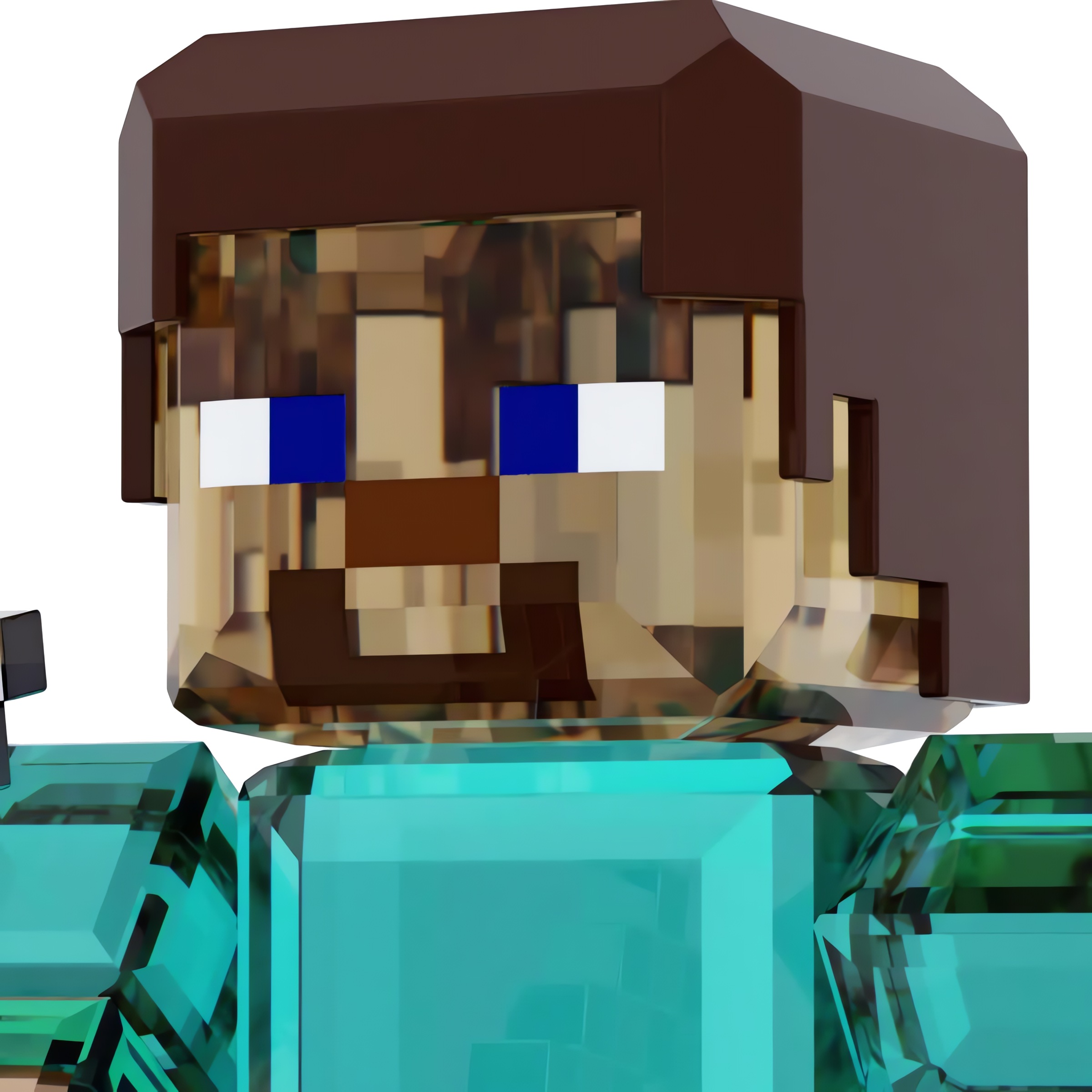 Swarovski Dekofigur »Kristallfigur Sammelfigur Minecraft Steve,«