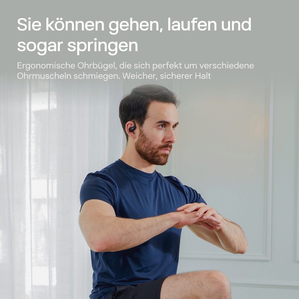 Shokz Open-Ear-Kopfhörer »OpenFit + Case«