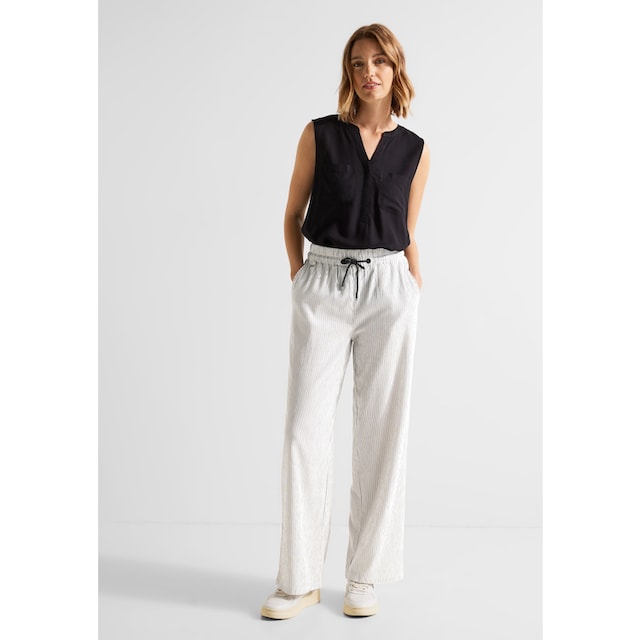 STREET ONE Culotte, softer Materialmix bestellen | BAUR