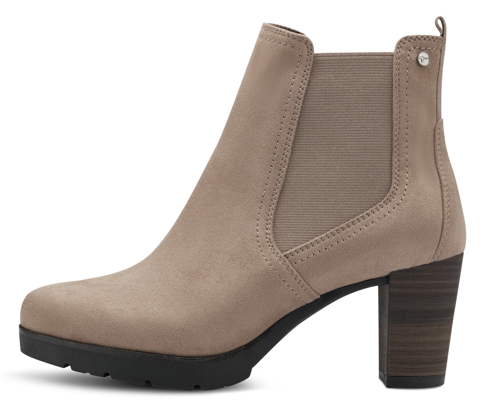 Tamaris Stiefelette, mit Stretcheinsatz