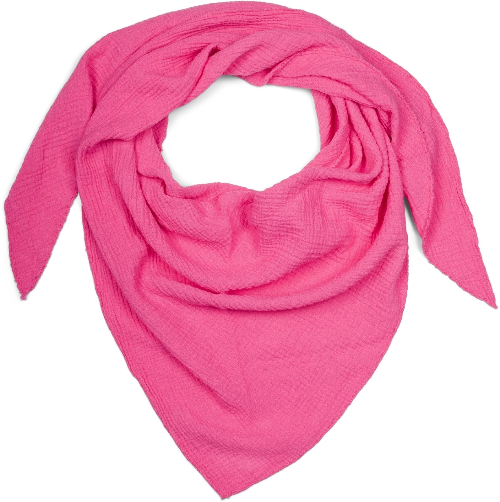 styleBREAKER Dreieckstuch "Musselin Dreiecktuch Einfarbig" 1 Stk.
