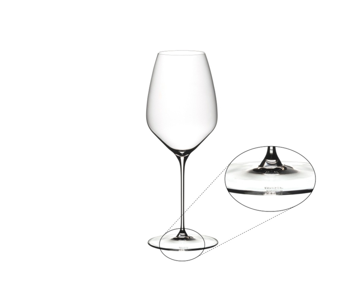 RIEDEL THE WINE GLASS COMPANY Weißweinglas »Riesling Gläser Veloce 570 ml 6er Set transparent«