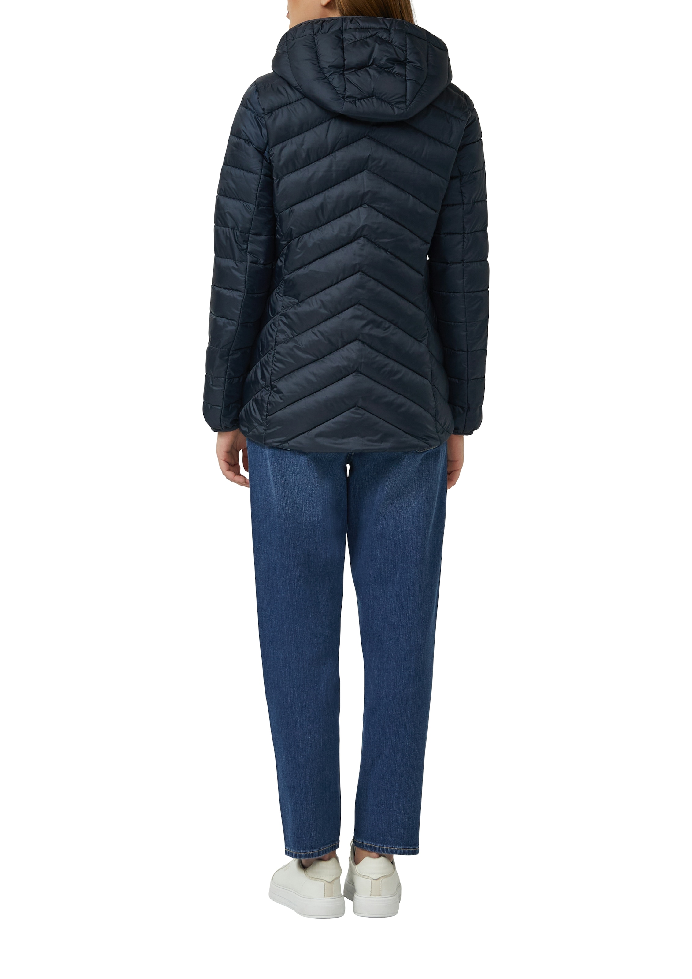 s.Oliver Steppjacke mit Kapuze mit Kapuze und Kordelzug