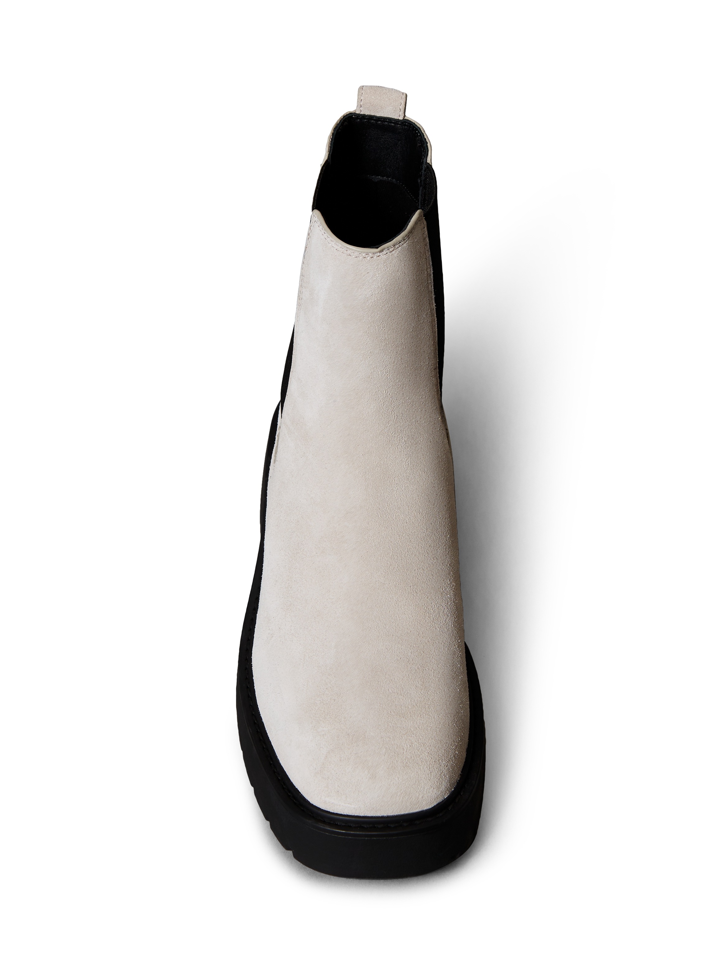 Calvin Klein Jeans Chelseaboots »CHUNKY CHELSEA BOOT LTH«, Schlupfboots, Stiefelette mit praktischer Anziehlasche
