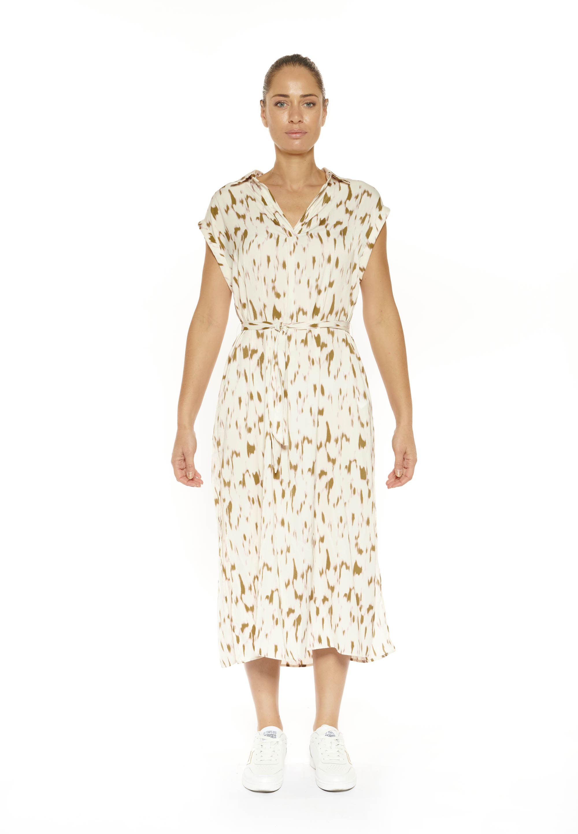 Le Temps Des Cerises Jerseykleid »SAHARA«, mit modischem Allover-Muster kaufen
