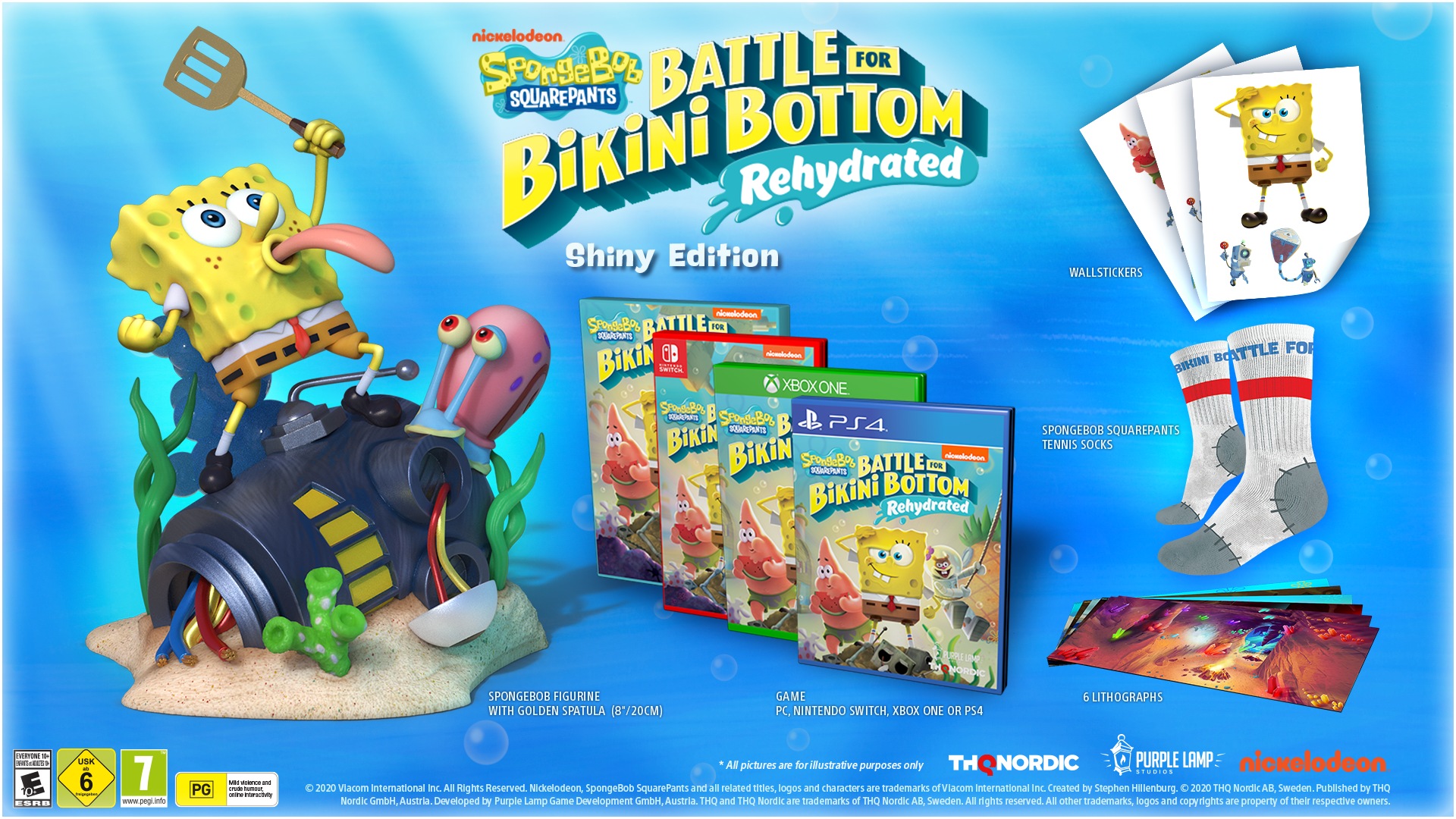 THQ Nordic Spielesoftware »Spongebob SquarePants - Shiny Edition«, PlayStation 4