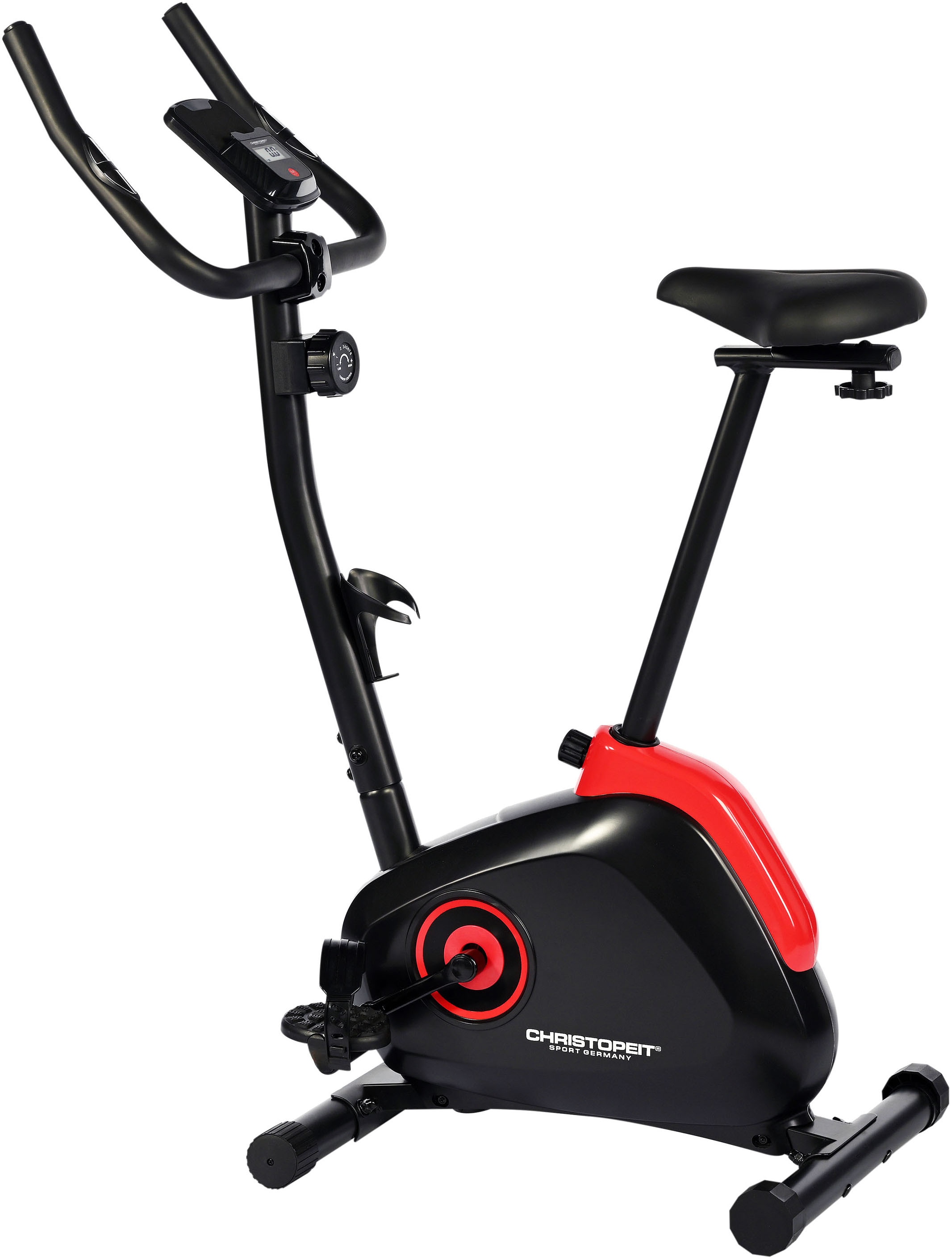 Christopeit Sport Heimtrainer "HT 2.0", 3-teilige Pedalarmkurbel