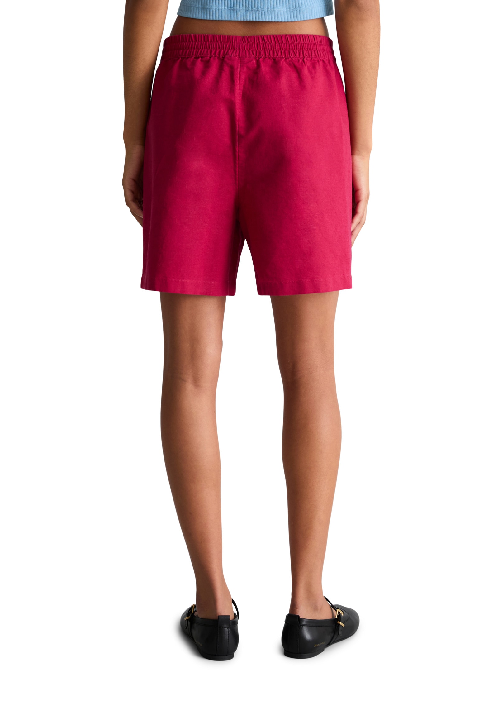 Marc O'Polo DENIM Shorts »aus Leinen-Baumwolle-Mix«