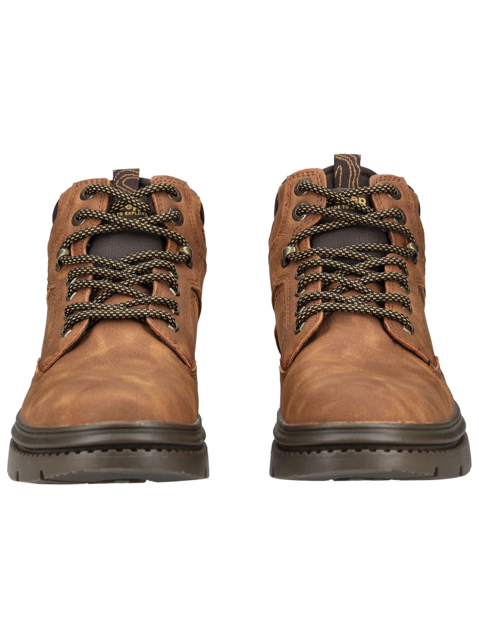 Jeep Schnürstiefelette »Jeep Stiefelette Lederimitat/Textil«