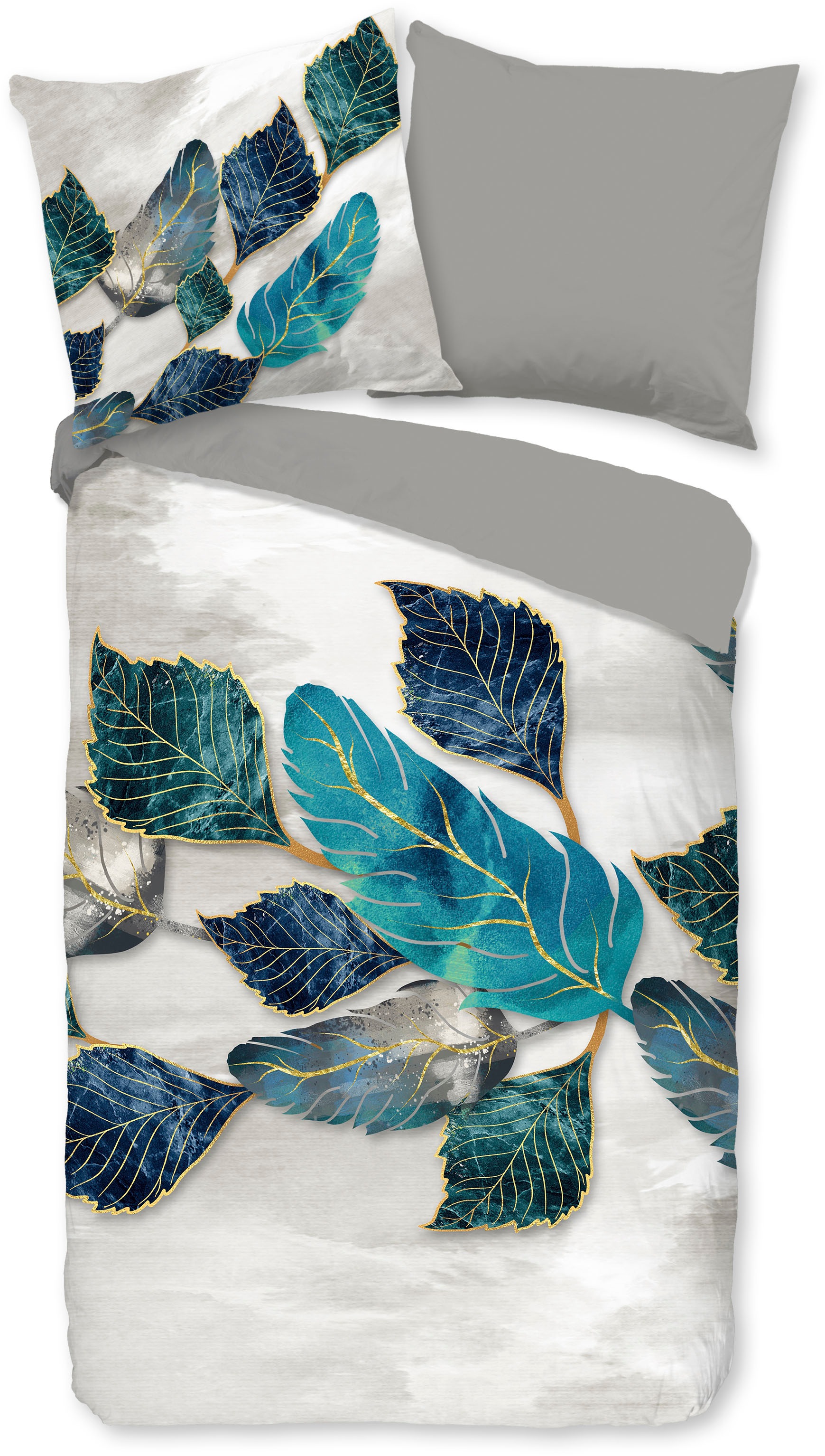 PURE luxury collection Wendebettwäsche "Phuka" 3 Stk. Mikrofaser, Pflegelei günstig online kaufen