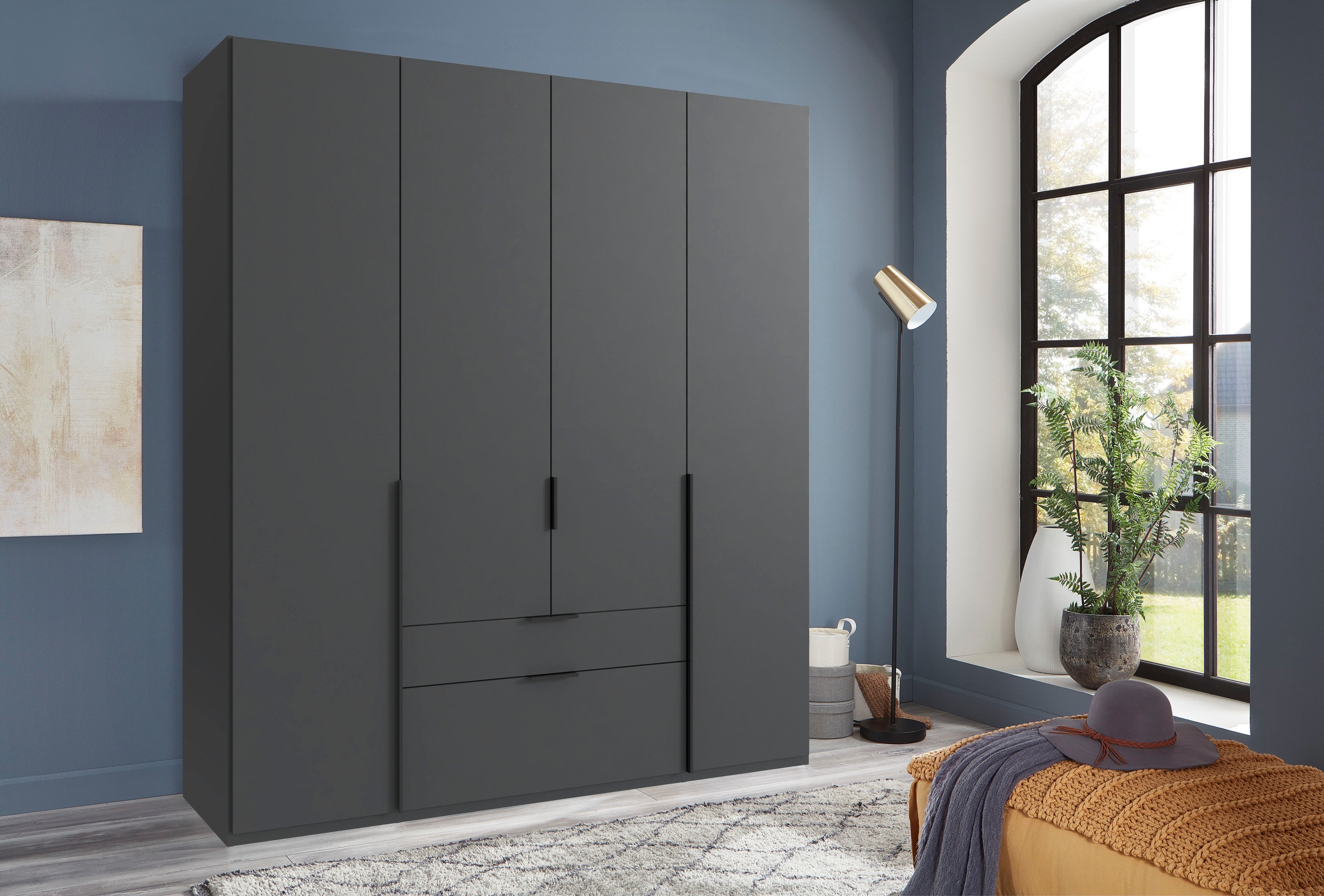 Wimex Drehtürenschrank "Mugano, 135 oder 180cm breit, 208 oder 236cm hoch, günstig online kaufen