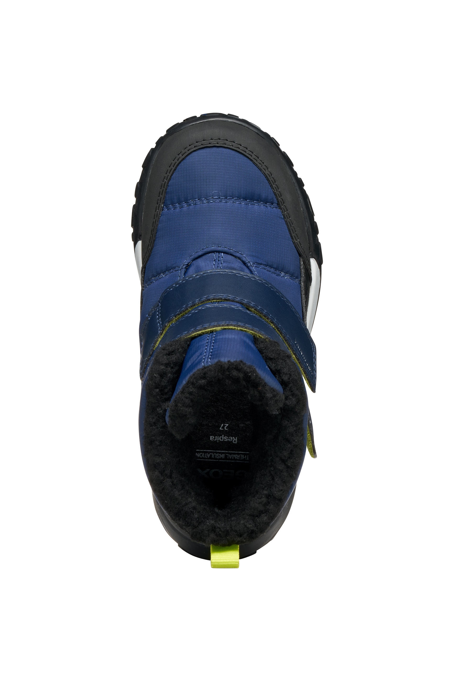 Geox Winterstiefel »J TREKKYUP BOY B ABX«, Klettstiefel mit Warmfutter, Größenschablone zum Download