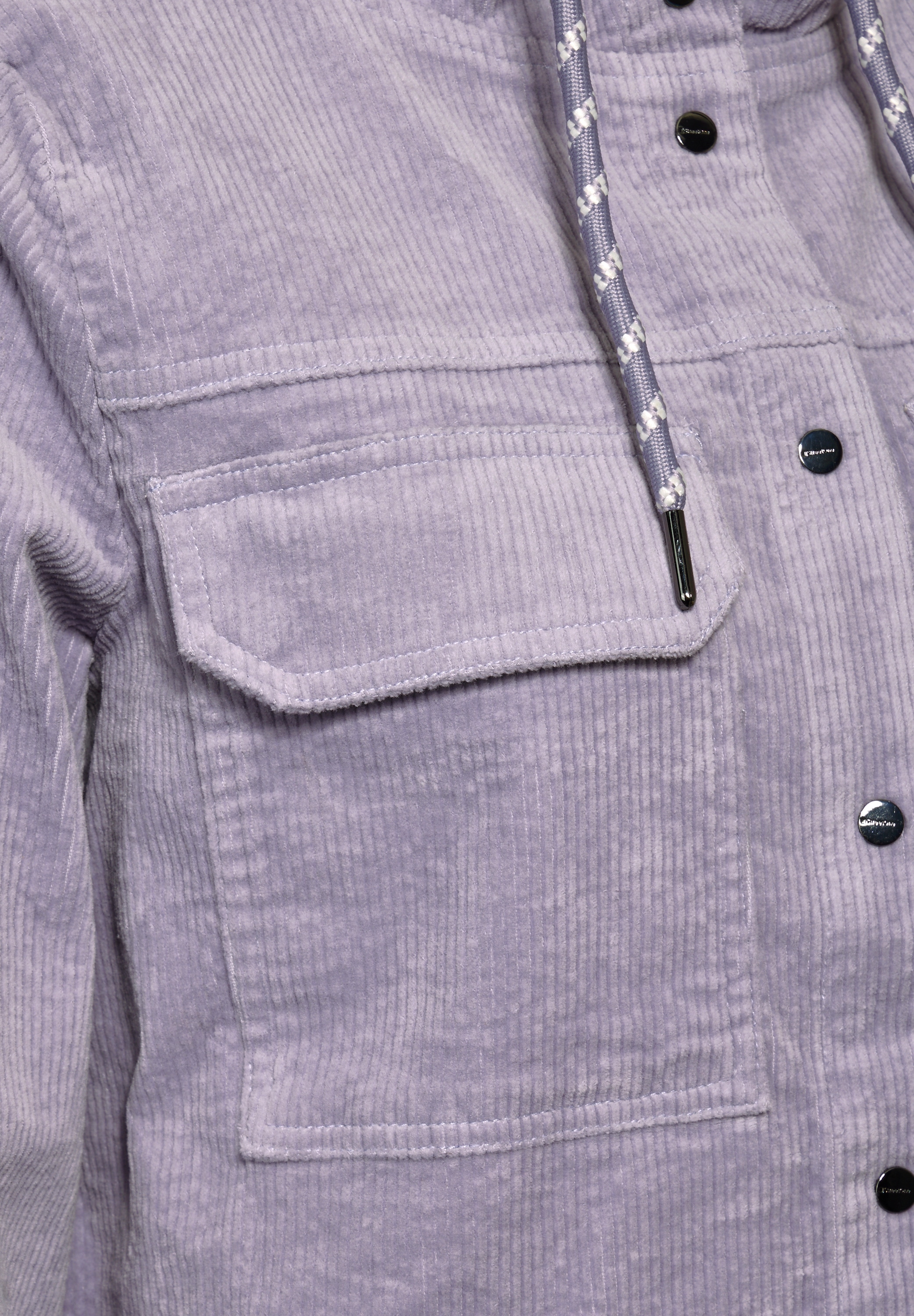 STREET ONE Cordjacke, mit Kapuze, mit Kapuze