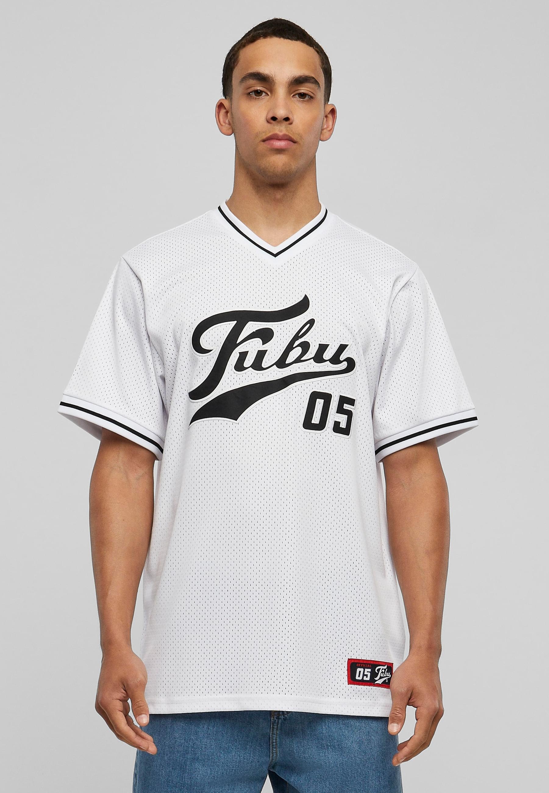 Fubu T-Shirt »Fubu Herren FM232-004-3 FUBU Varsity Mesh Tee«, (1 tlg.)