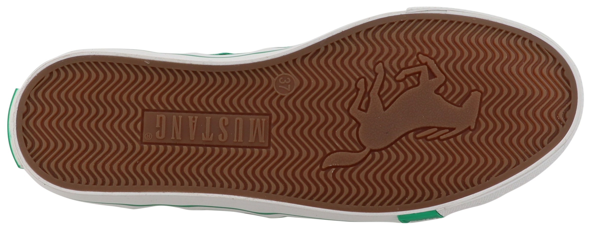 Mustang Winona Slip-On Sneaker Green 37 2