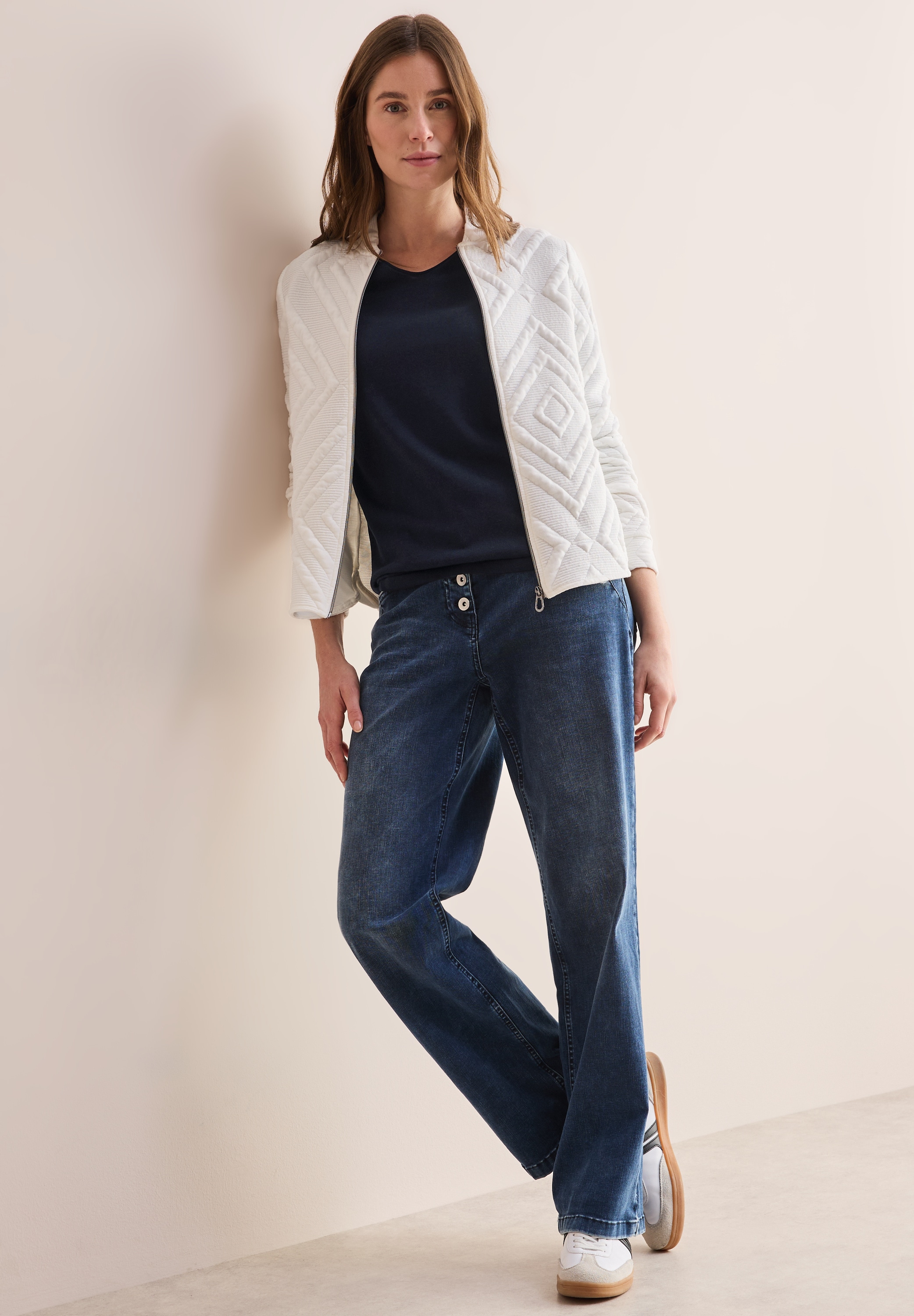 Cecil Strickpullover, mit V-Ausschnitt