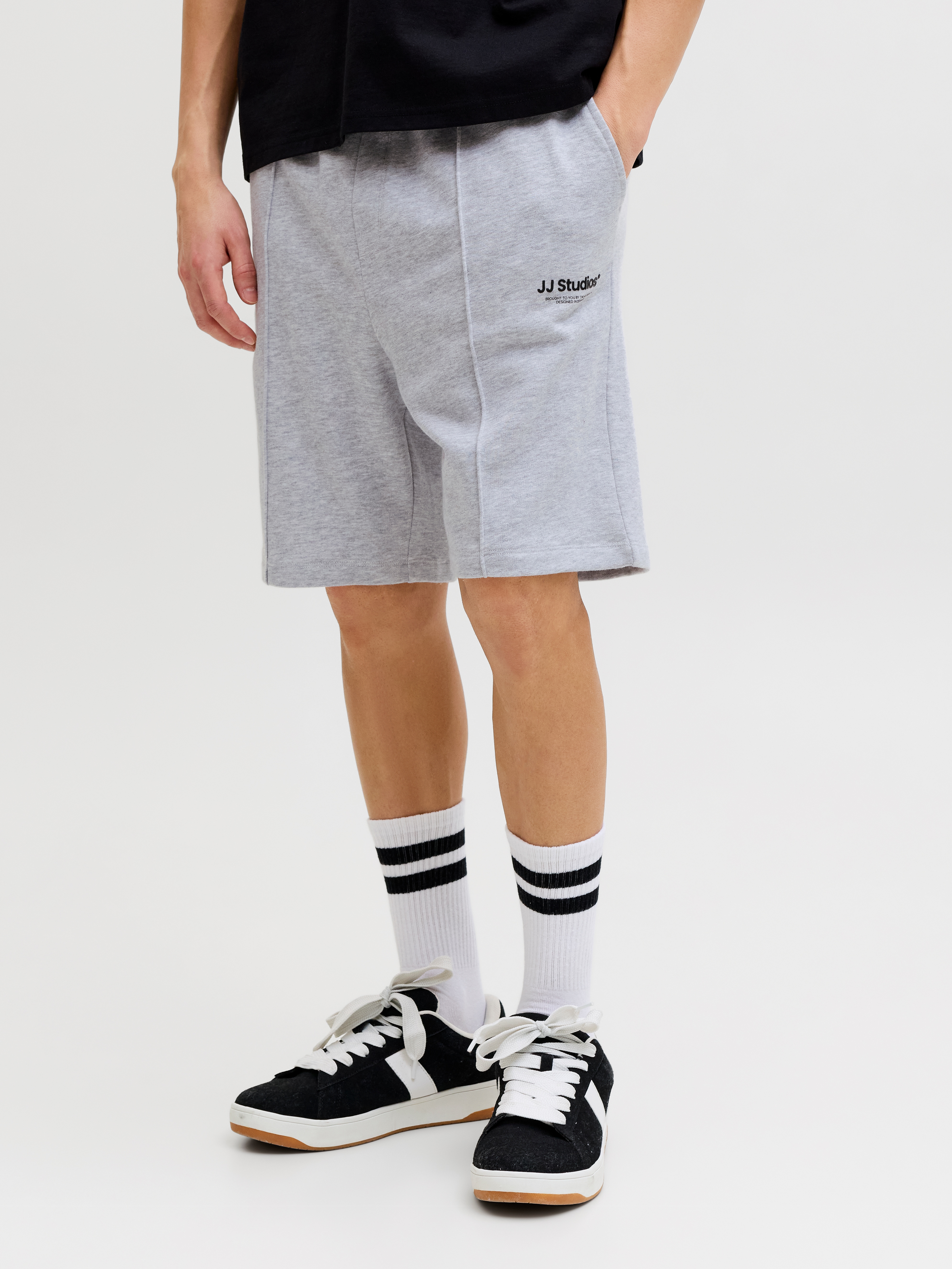 Jack & Jones "JPSTKANE SOHO SWEAT SHORTS MID SN" Baumwollmischung, loose fit