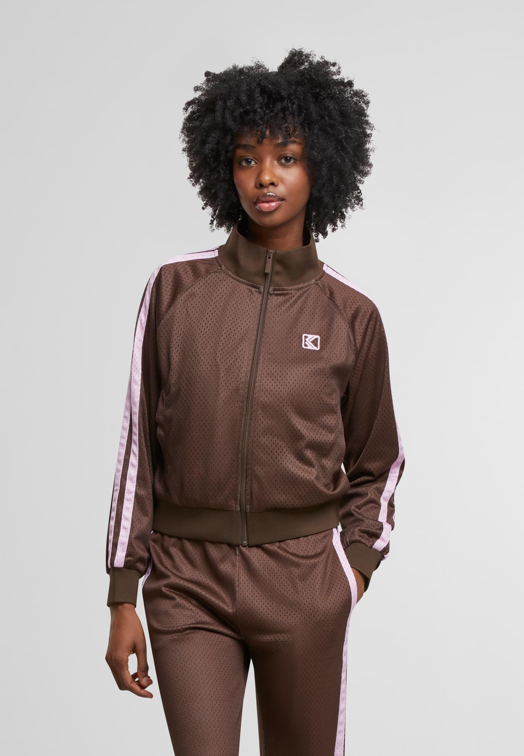 Thumbnail - Karl Kani Trainingsjacke "Karl Kani Og Mesh Trackjacket" 1 Stk. tlg. ohne Kapuze