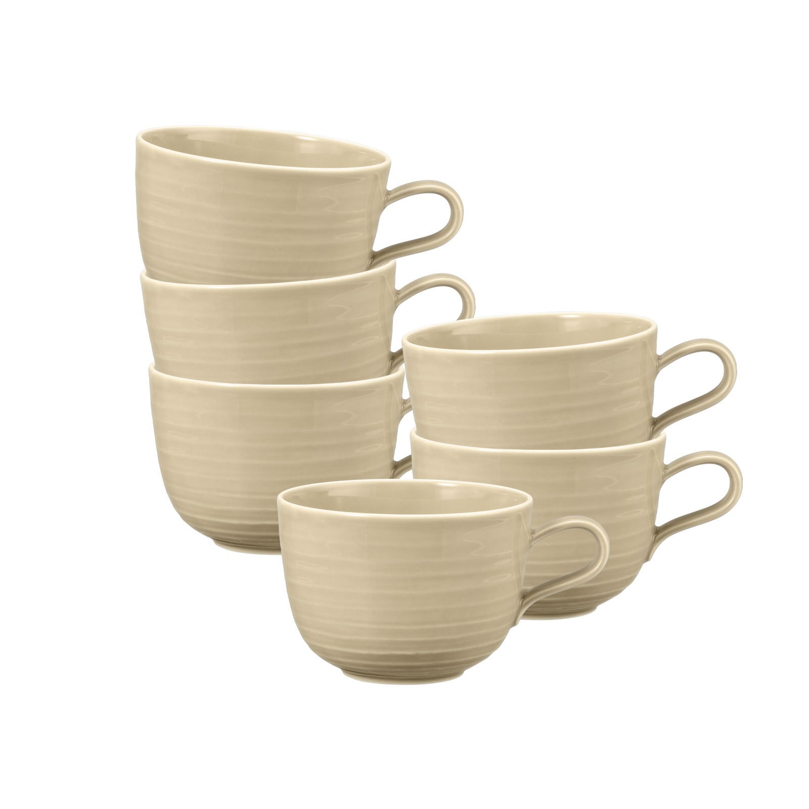 Seltmann Weiden Tasse "Milchkaffeetassen Terra 400 ml 6er Set" günstig online kaufen