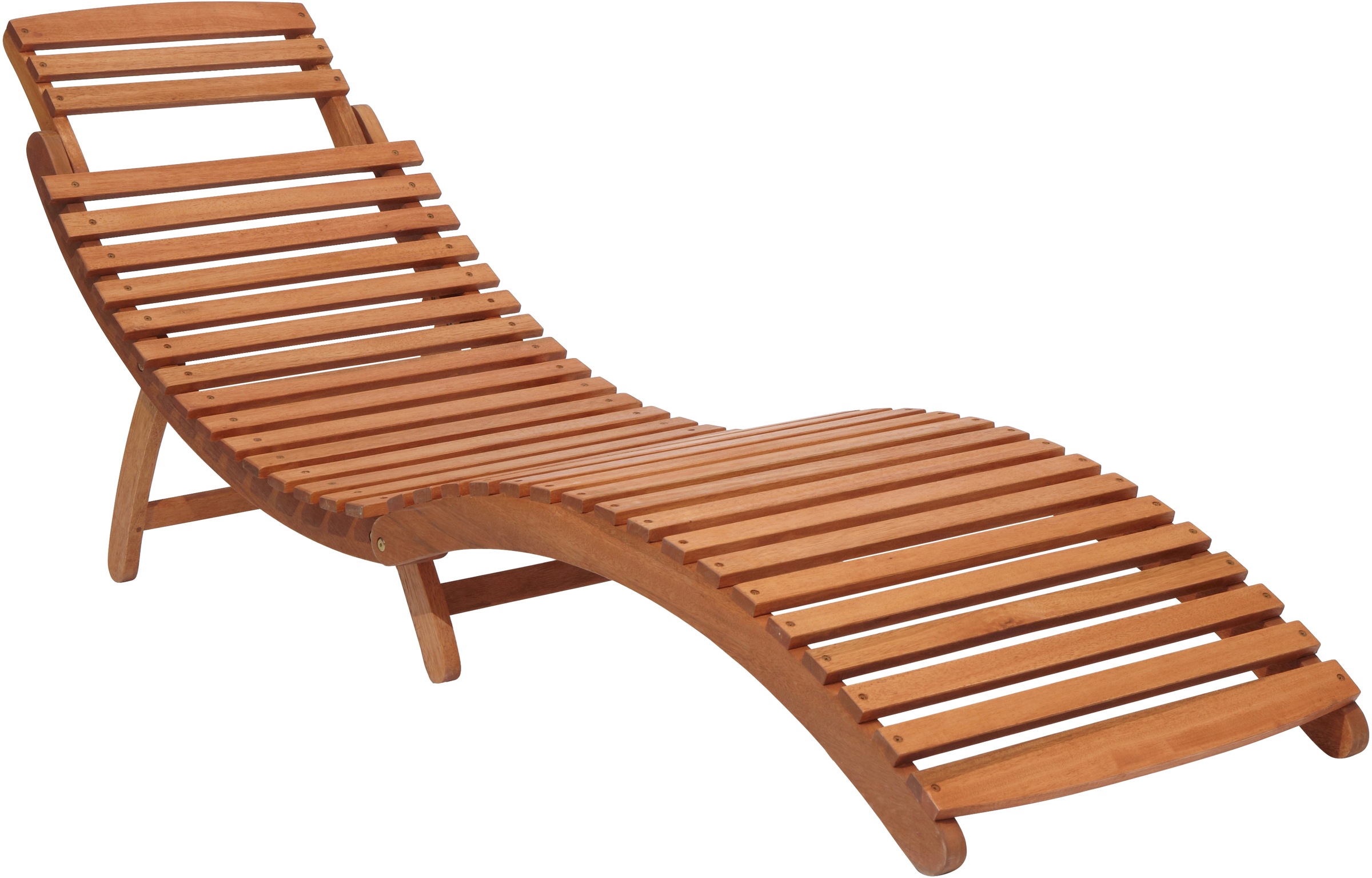 Merxx Havanna Chaise Longue de Jardin Marron 2
