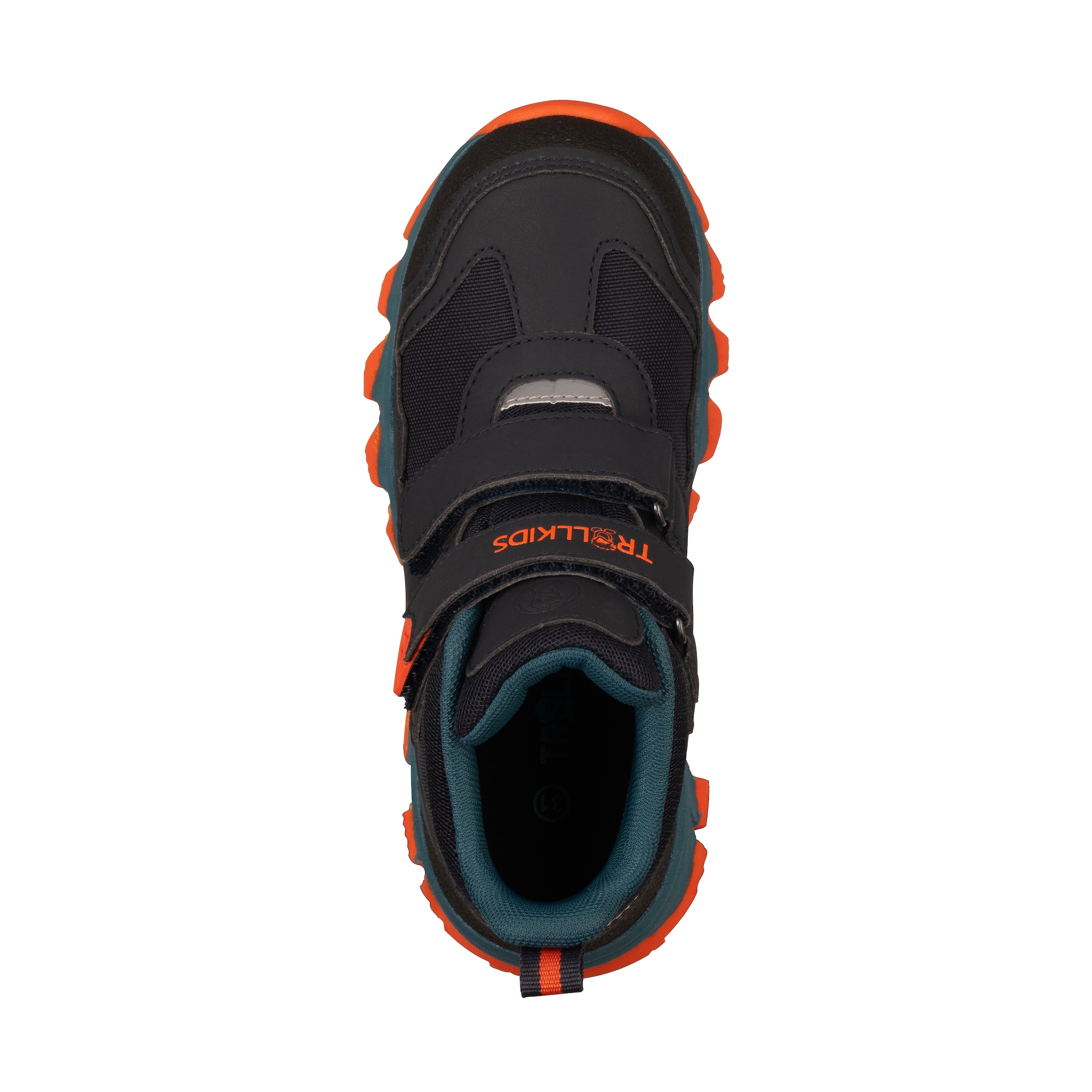 TROLLKIDS Outdoorschuh »KIDS KJERAG HIKER«, wasserdicht, Klettverschluss, reflektierende Details
