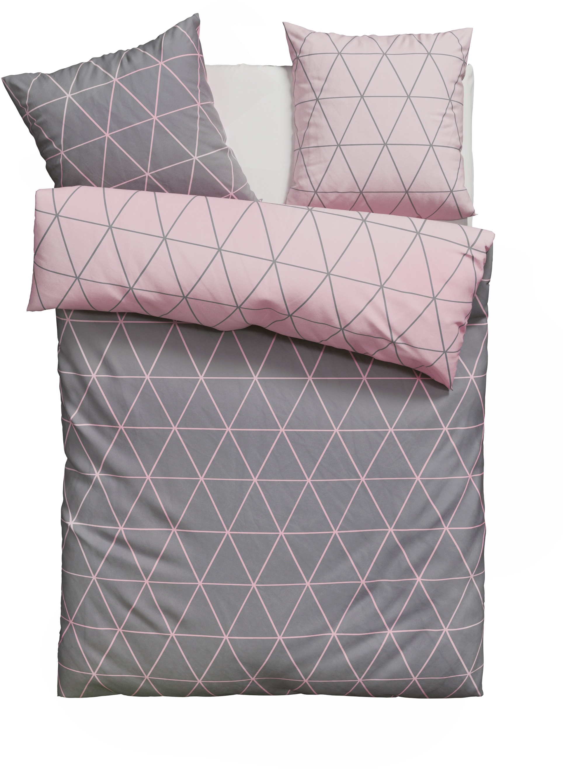 OTTO home Bettwäsche "Balsby" 2 in Gr. 135x200 oder 155x220 cm, 100% Baumwo günstig online kaufen