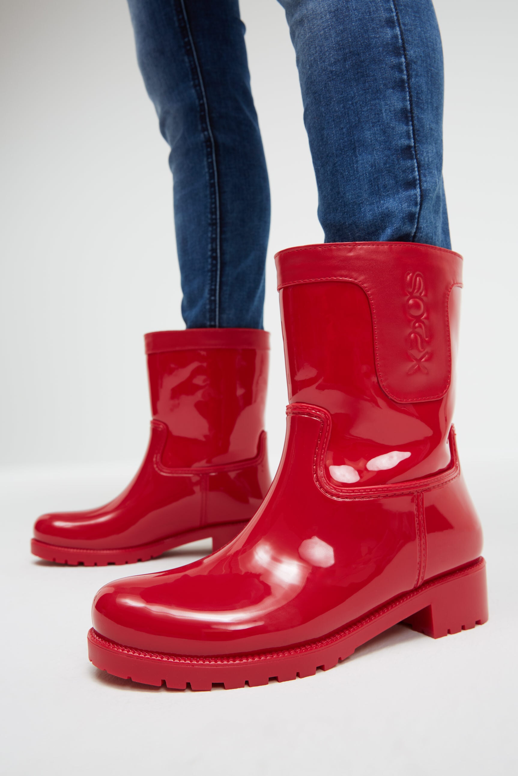 SOCCX Gummistiefel  mit Warmfutter