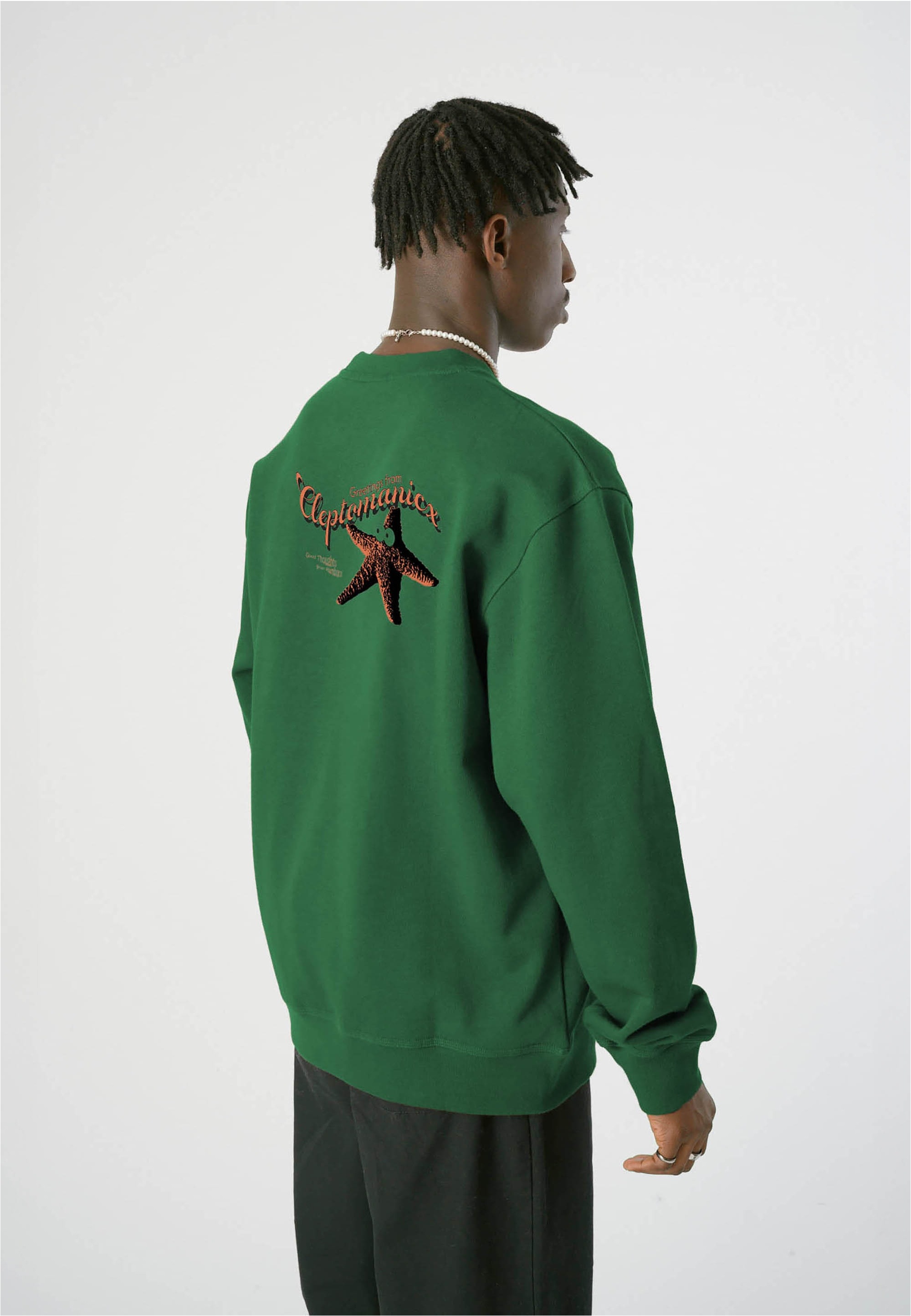 Cleptomanicx Sweatshirt »Happy Starfish«, mit lockerem Schnitt