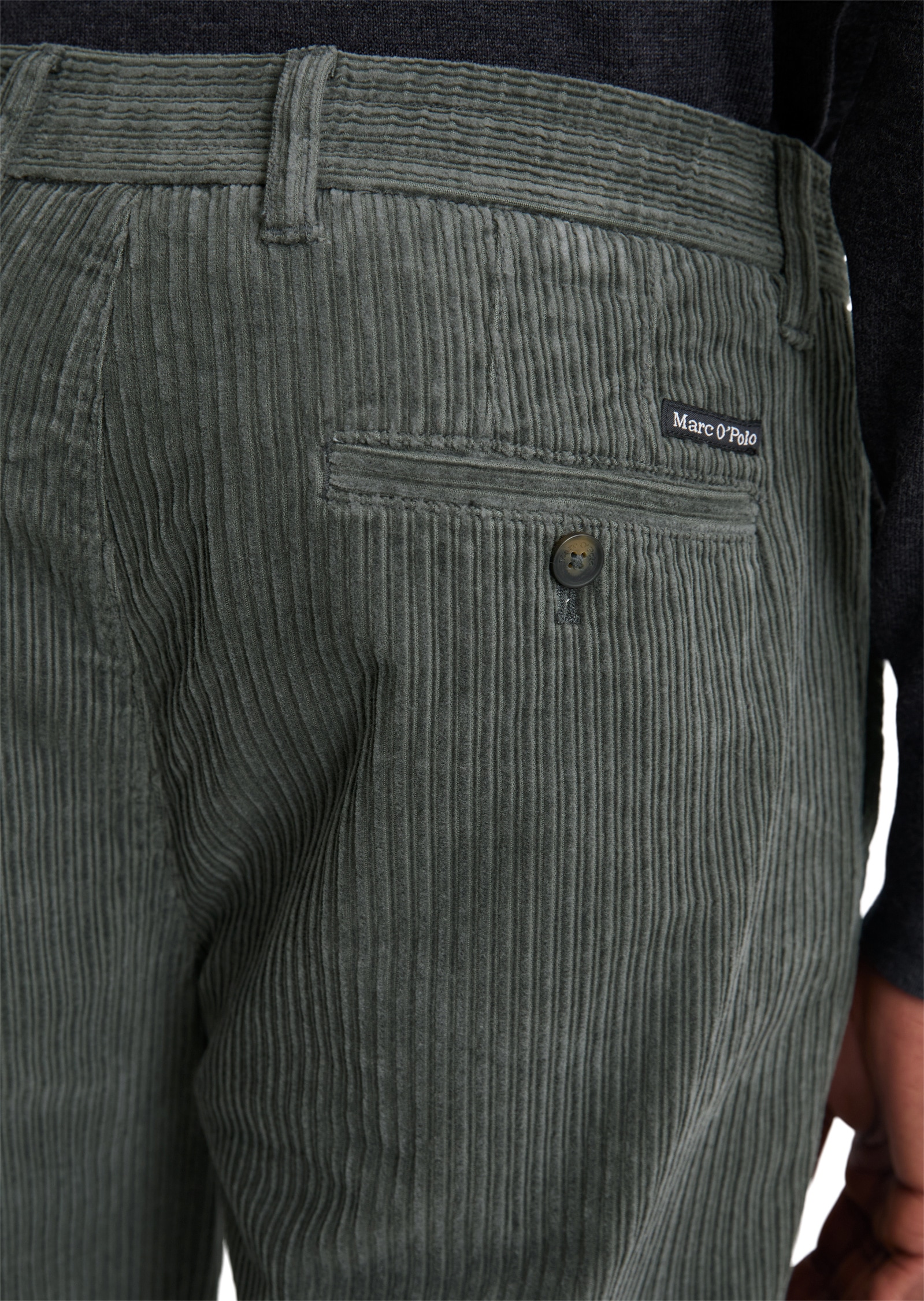 Marc O'Polo Chinohose »mit breiter Rippstruktur«