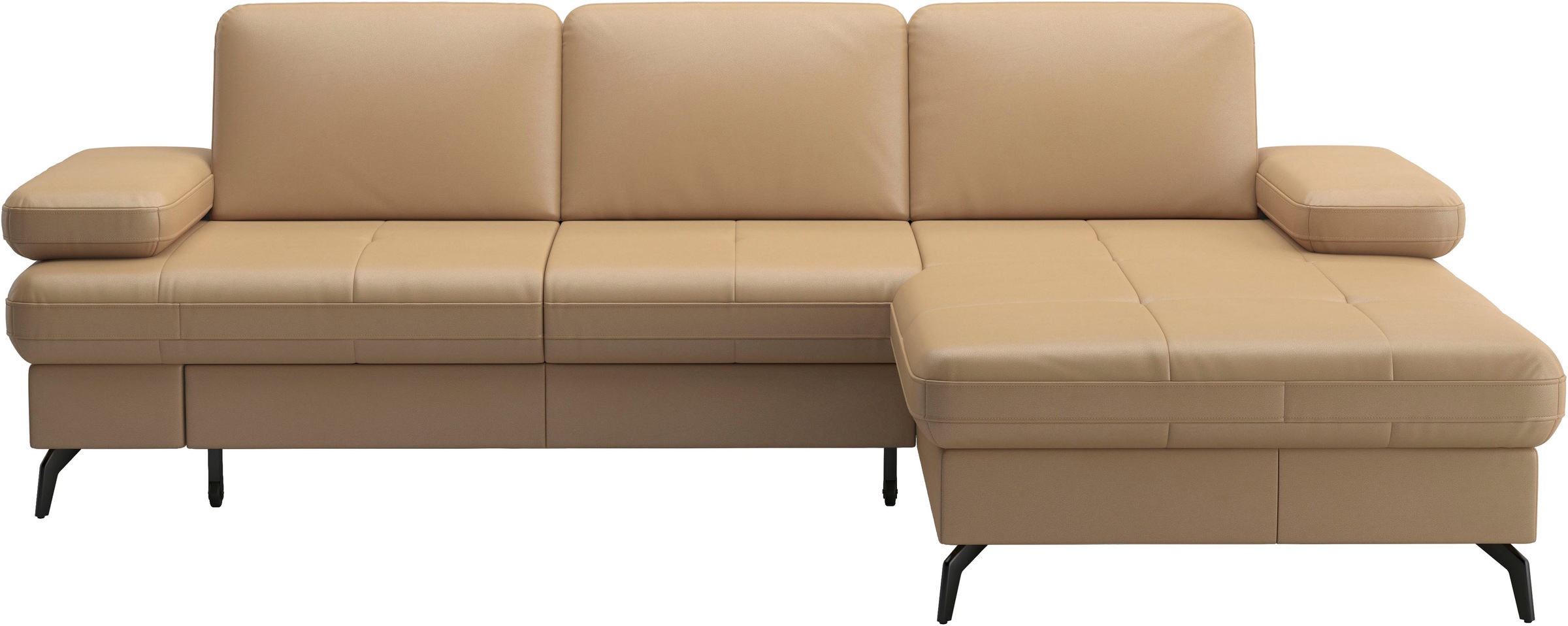 sit&more Ecksofa "Morris Jubi, Recamiere, Breite 247 cm" mit Armteilfunktio günstig online kaufen