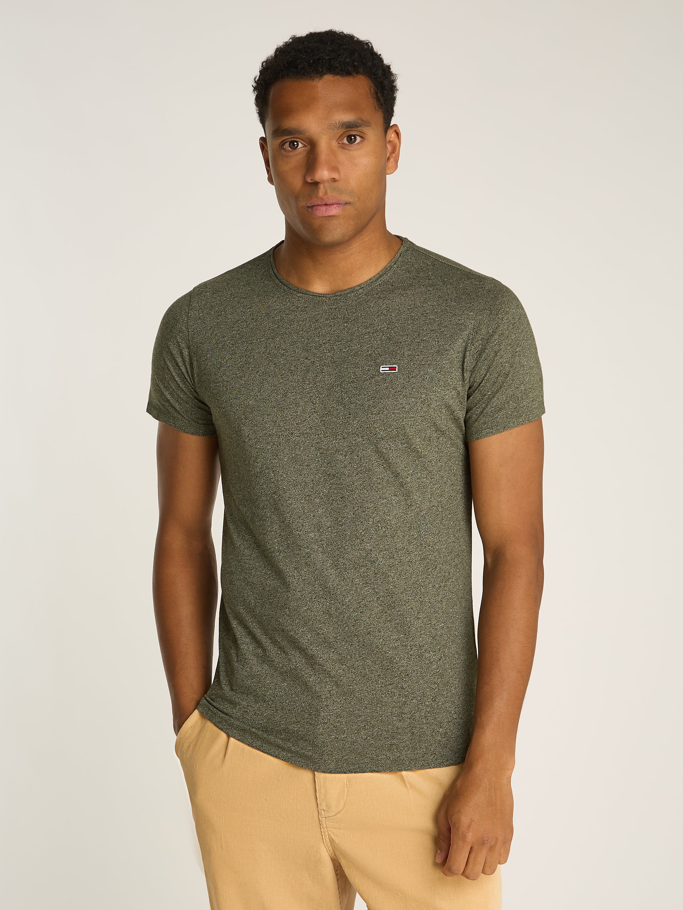 Tommy Jeans T-Shirt "TJM SLIM JASPE C NECK" günstig online kaufen