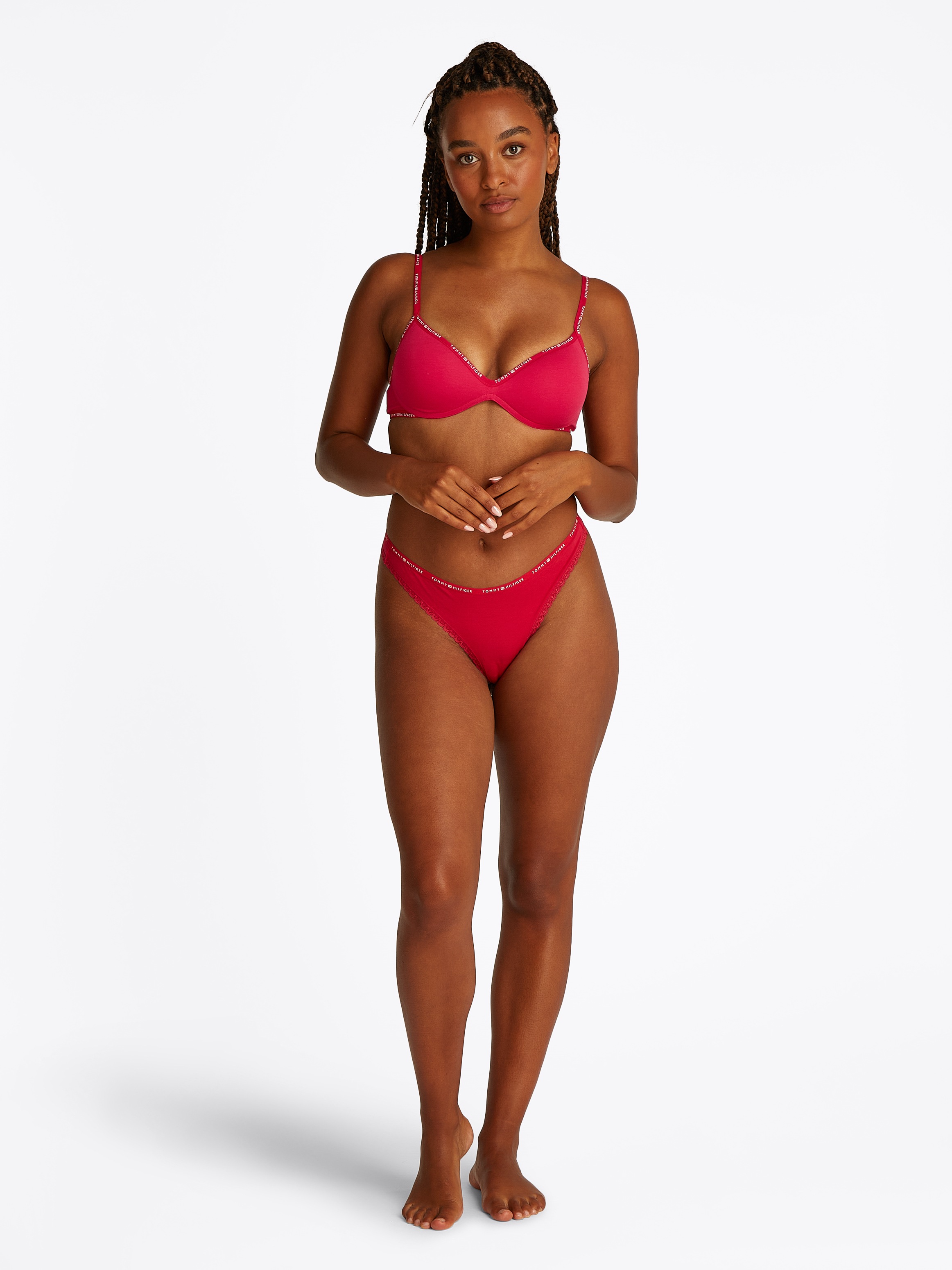 Tommy Hilfiger Underwear Push-up-BH »WIRELESS PUSH UP BRA«, mit Logoschriftzügen an den Kanten