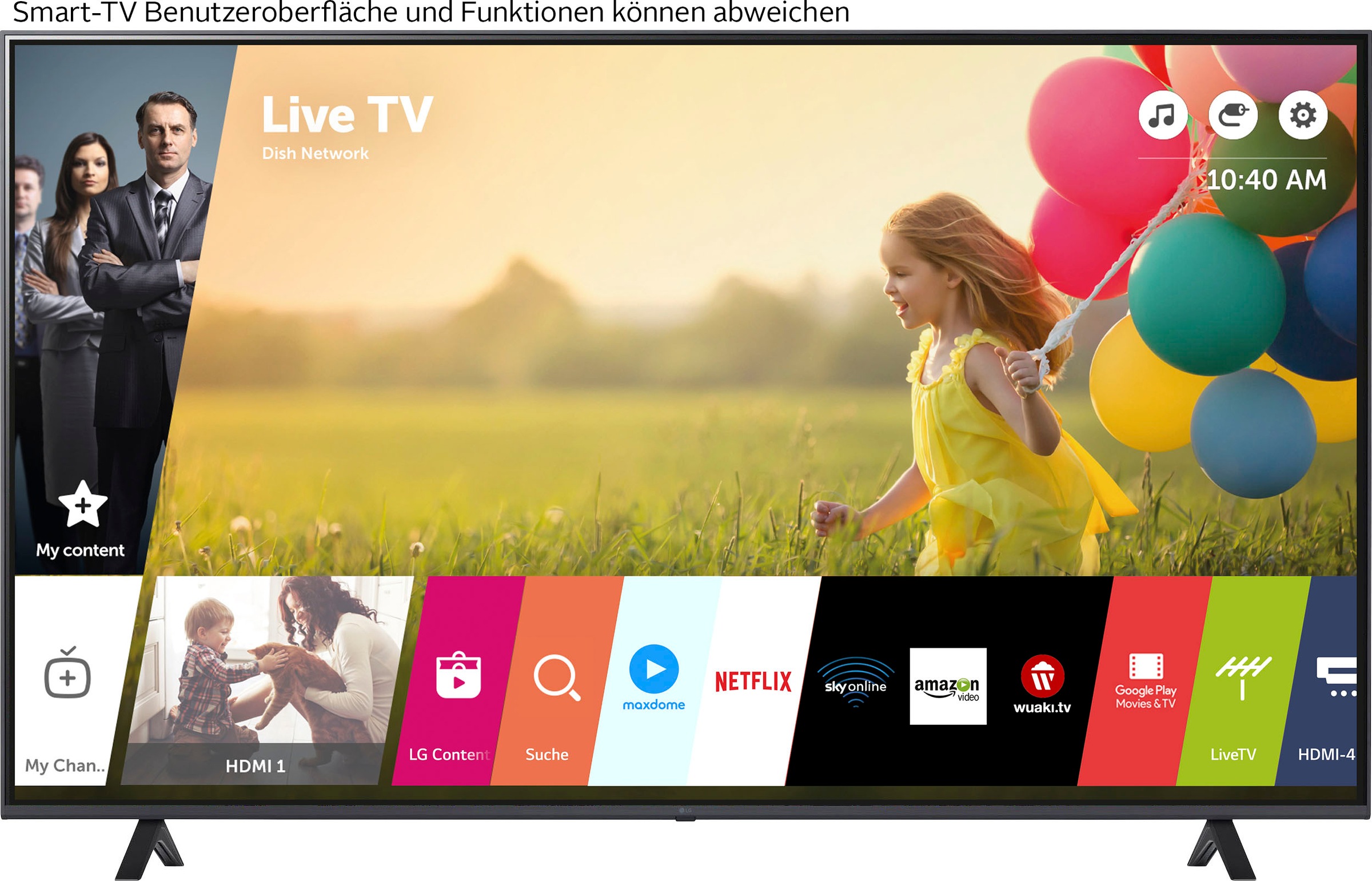 LG LCD-LED Fernseher »86UQ80009LB«, 217 cm/86 Zoll, 4K Ultra HD, Smart-TV