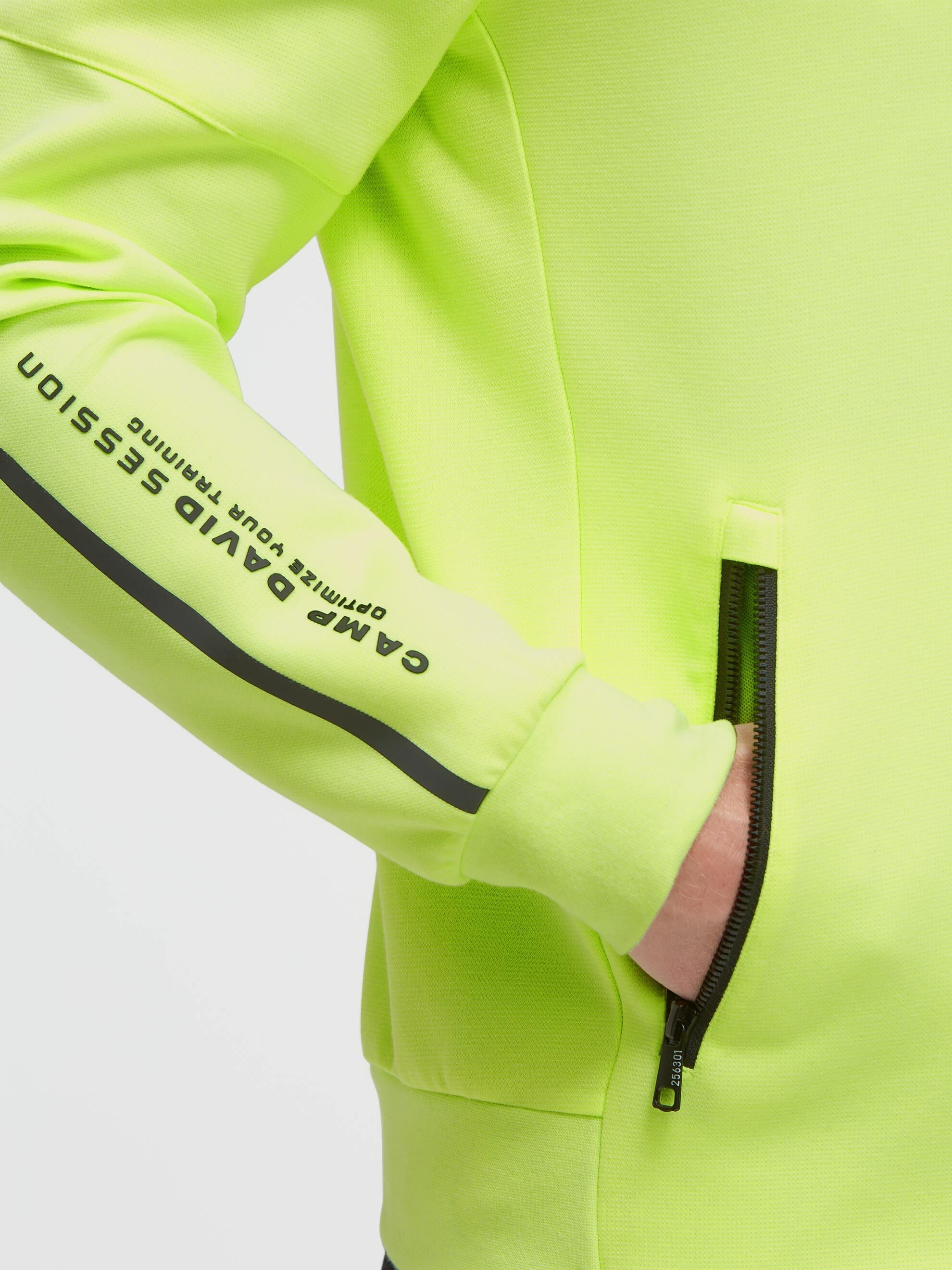 CAMP DAVID Kapuzensweatjacke mit Reißverschlusstaschen
