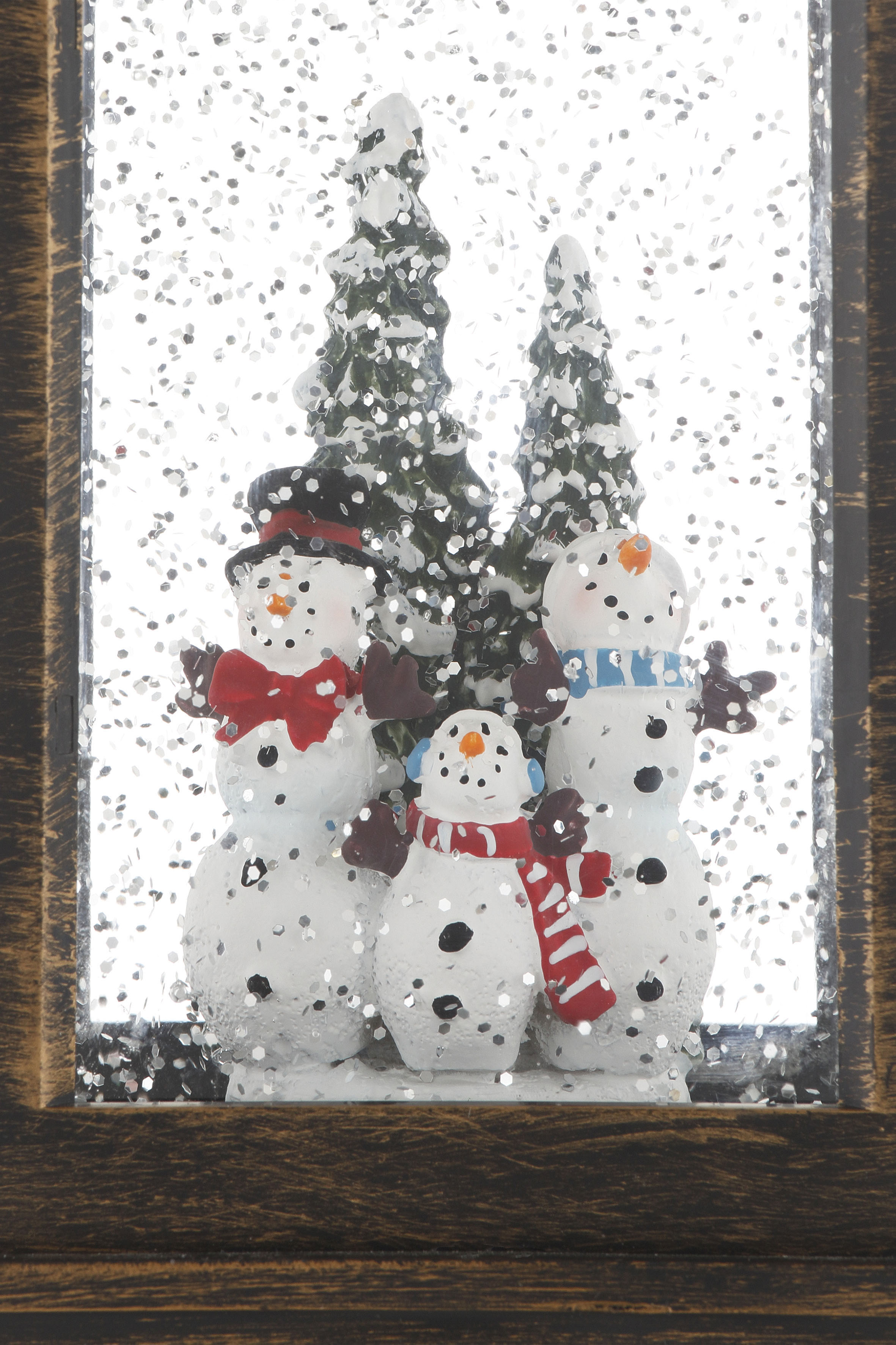 my home Dekoobjekt "LED Laterne Schneemann" mit weihnachtlichen Figuren, Hö günstig online kaufen